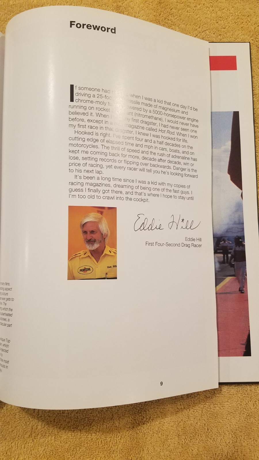 DRAG RACING BOOK 80PAGES [SMITHMARK] BY BILL HOLDER
