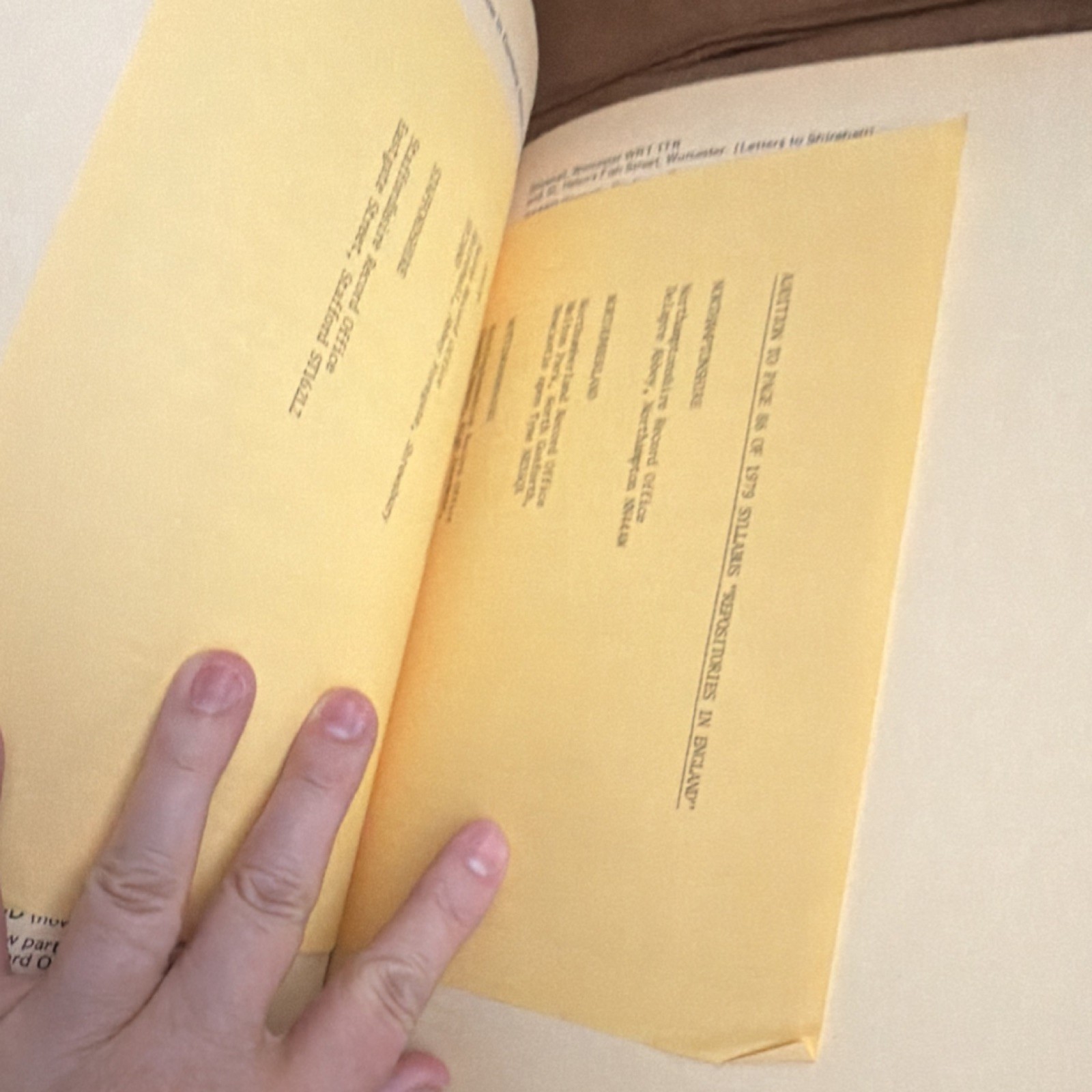 Family History & Genealogical Research Syllabus First Ed. 1979 Brigham Young Un…