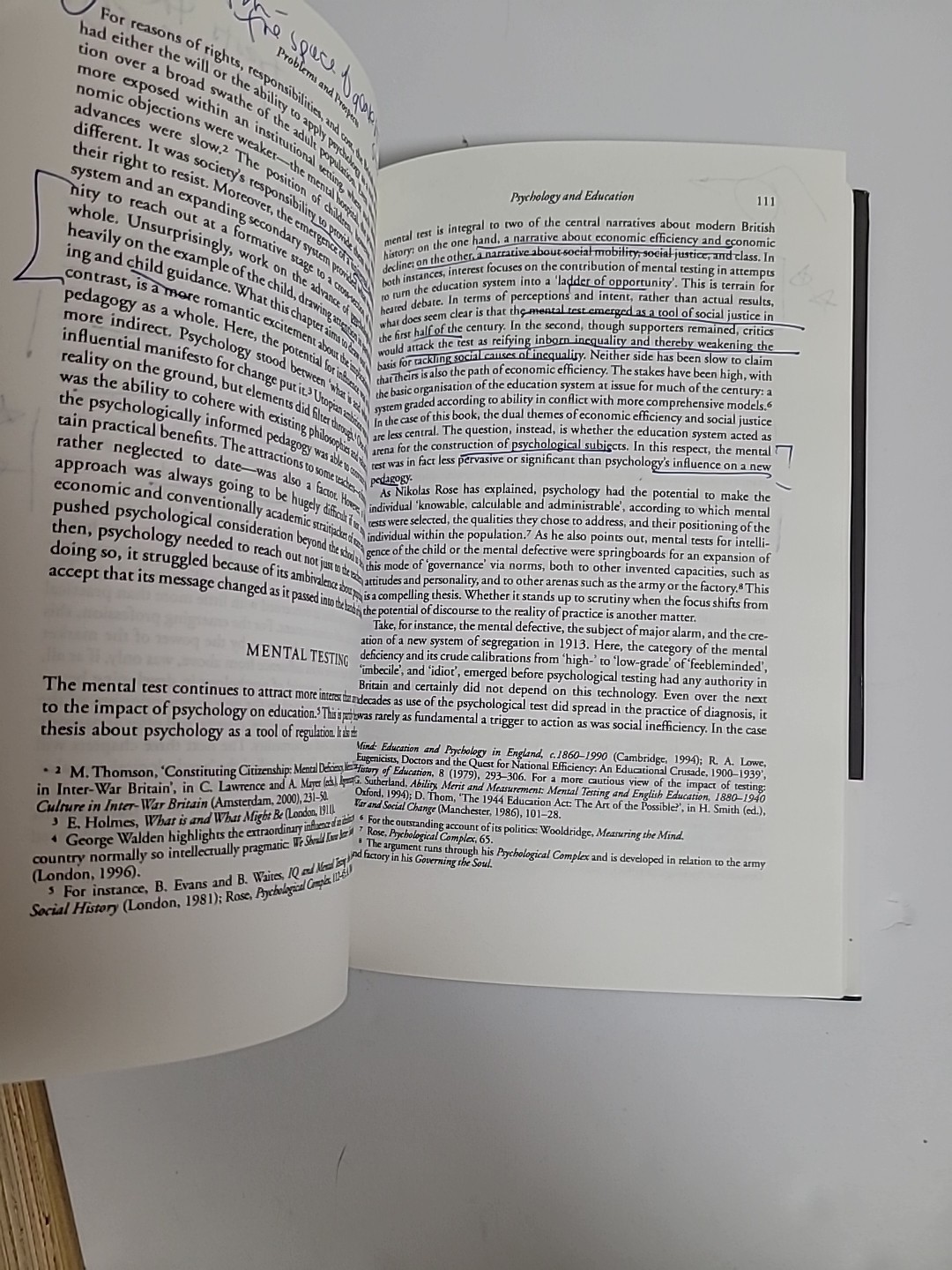 Psychological Subjects : Identity, Culture, and Health in Twentie