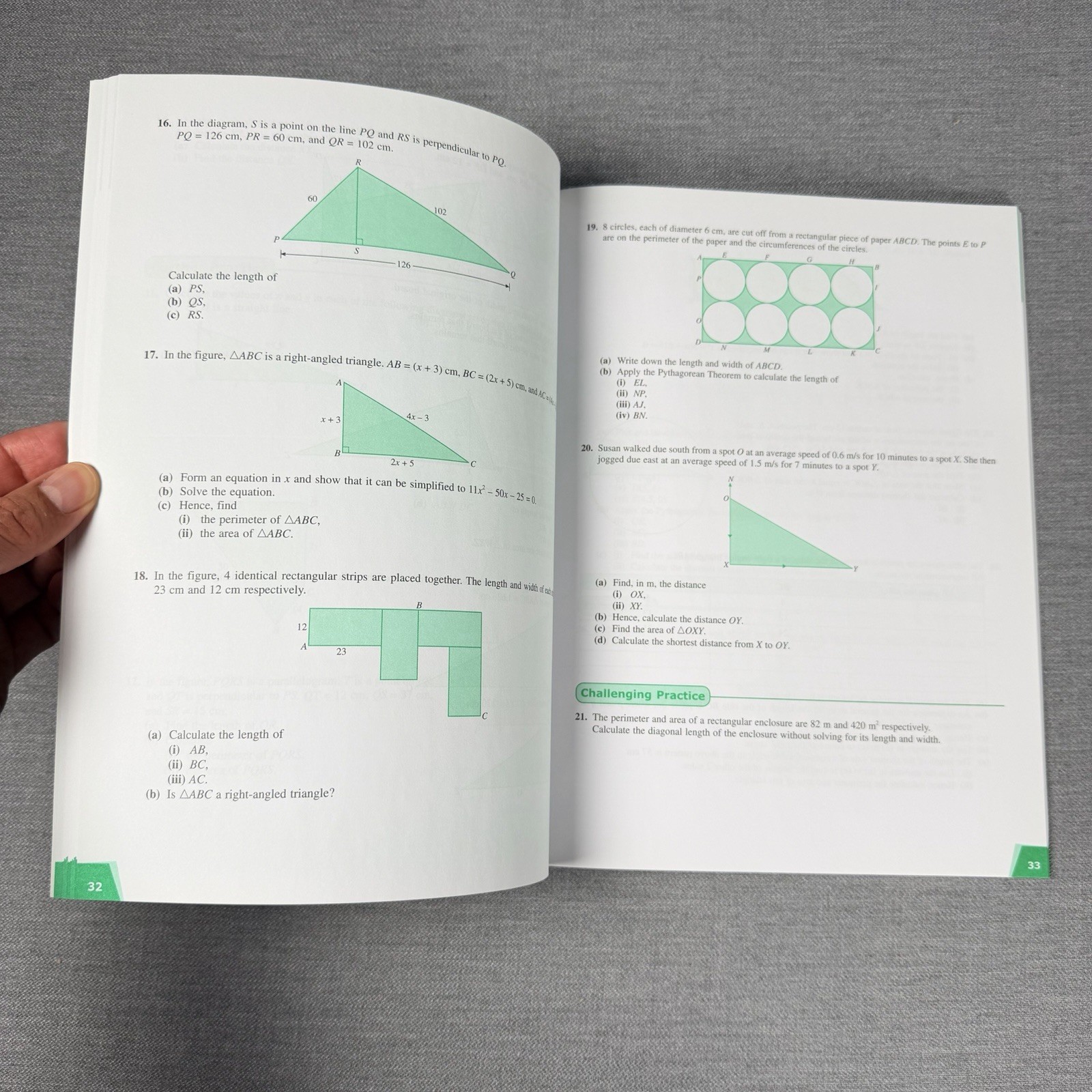 Singapore Math – Dimensions Math 8A & 8B Textbook Supplements Only, Paperback