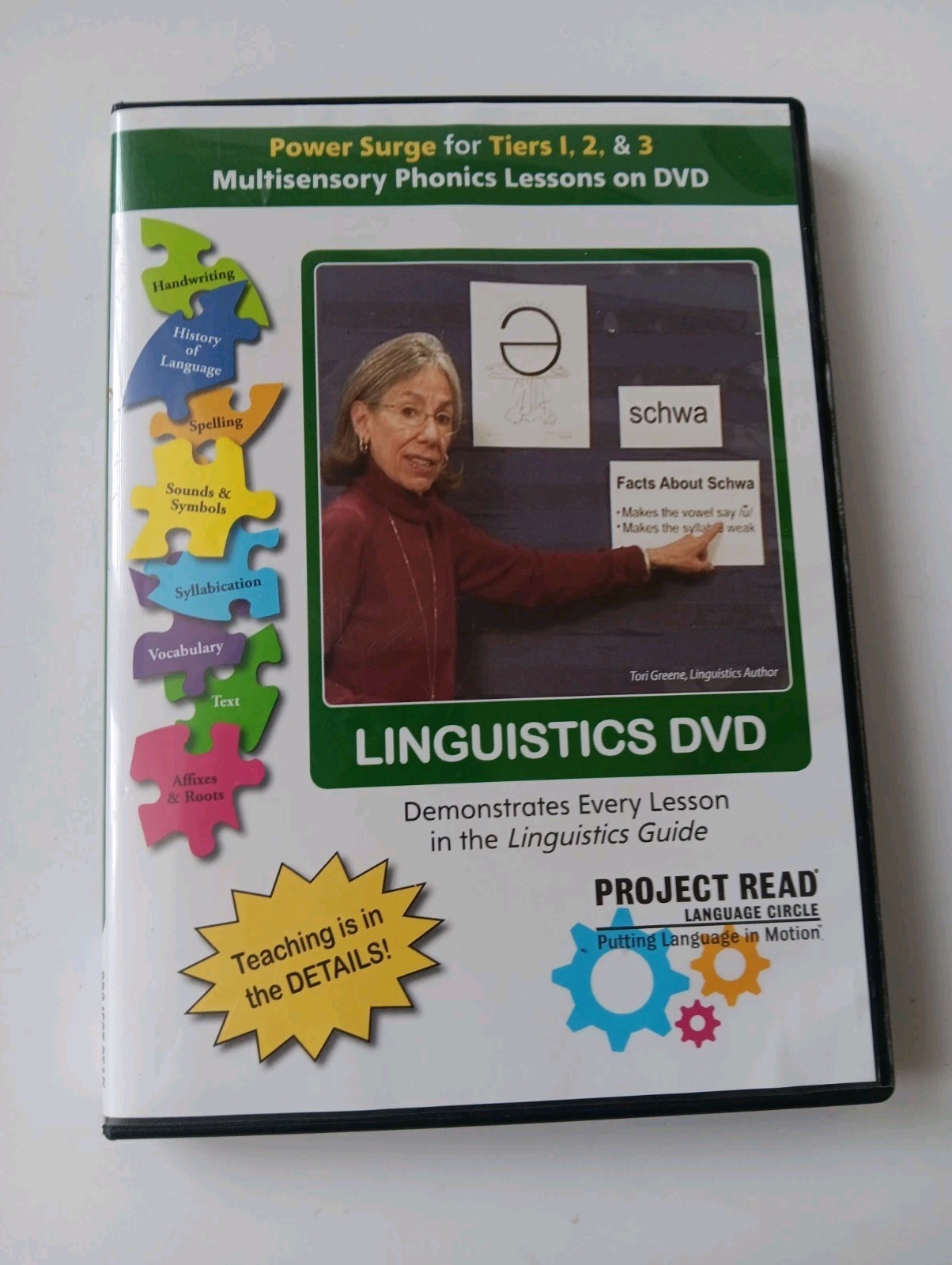 Accelerated Phonics, Project Read Linguistics Reading Instruction Set DVD Greene