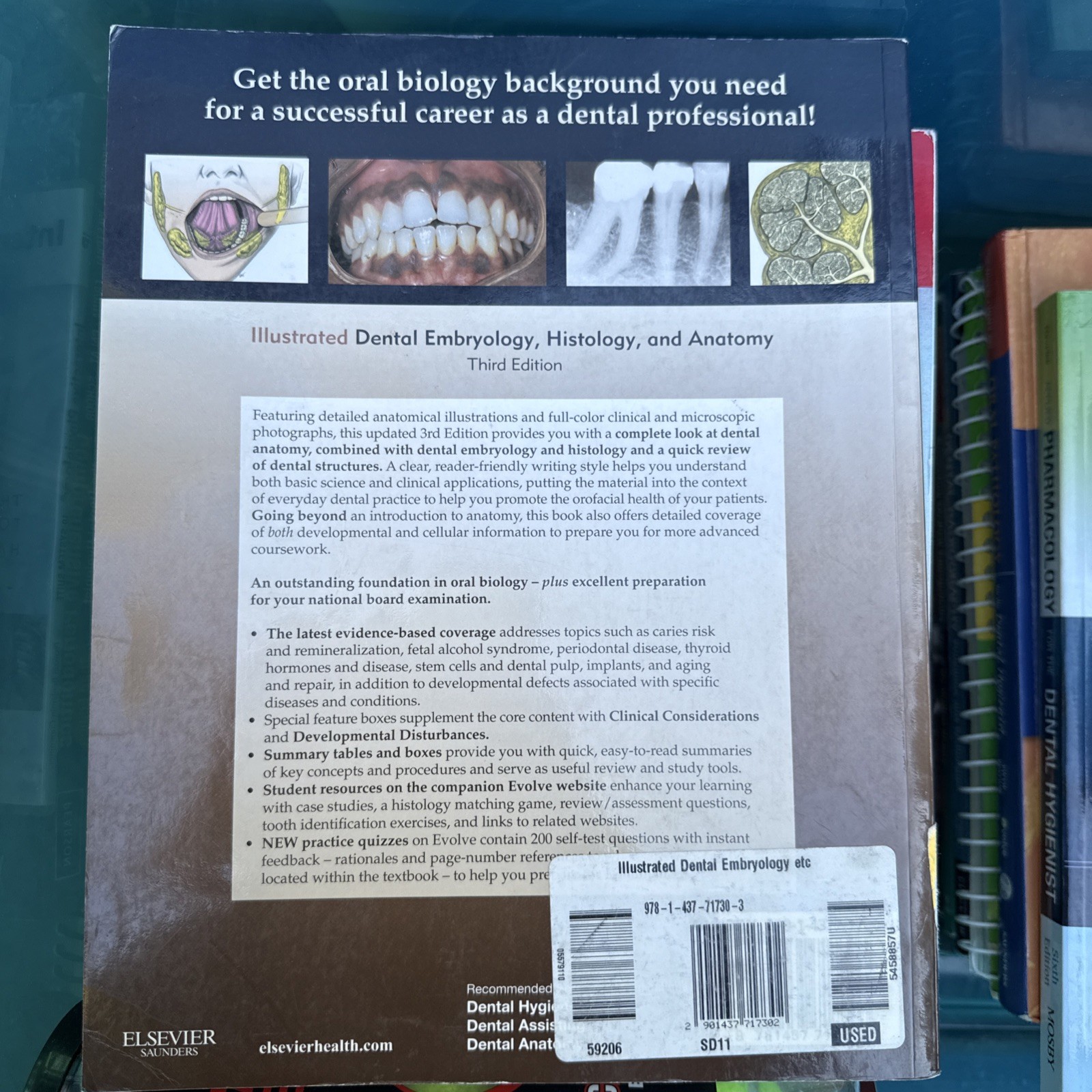 Illustrated Dental Embryology, Histology, and Anatomy by Margaret J. Fehrenbach