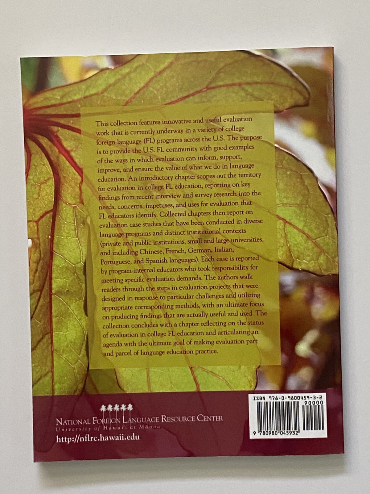 Toward Useful Program Evaluation In College Foreign Language Education-Norris