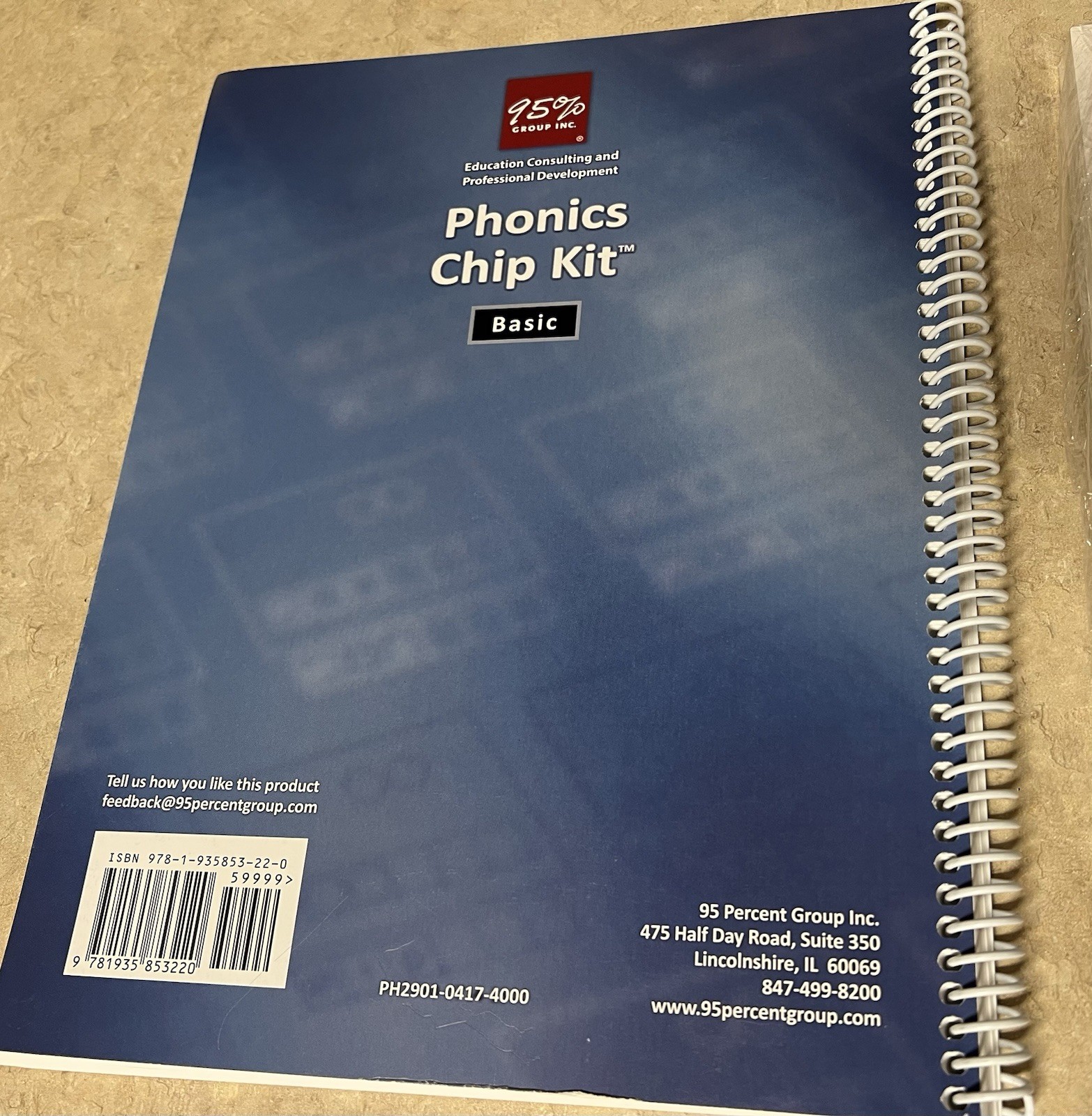 Phonics Chip Kit Basic by 95 percent Group PH2901-PO101430