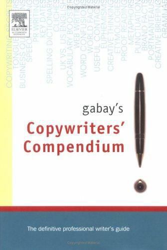 Gabay’s Copywriting Compendium, Gabay, Jonathan, Good Book