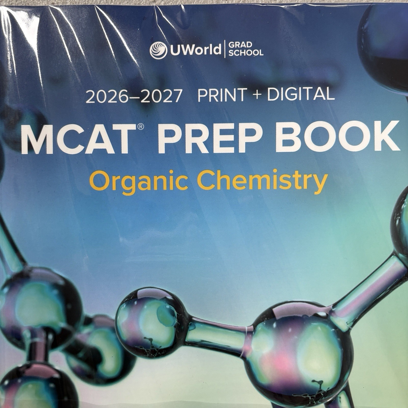 UWorld Grad School MCAT Prep Book Organic Chemistry 2nd Edition 2026-2027