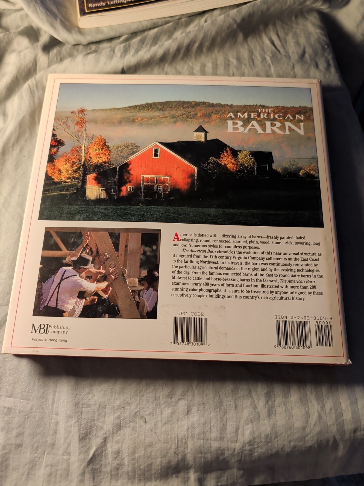 1997 The American Barn HC 192 Color Pages By Randy Leffingwell