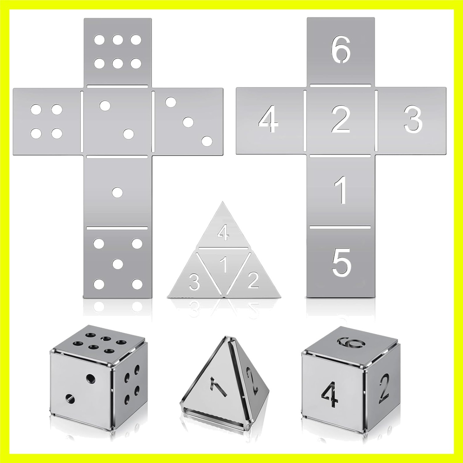 3 Pcs Welding Kit 1.5 Inch Welding Coupons Aluminum Plate for DIY Dice Practi…