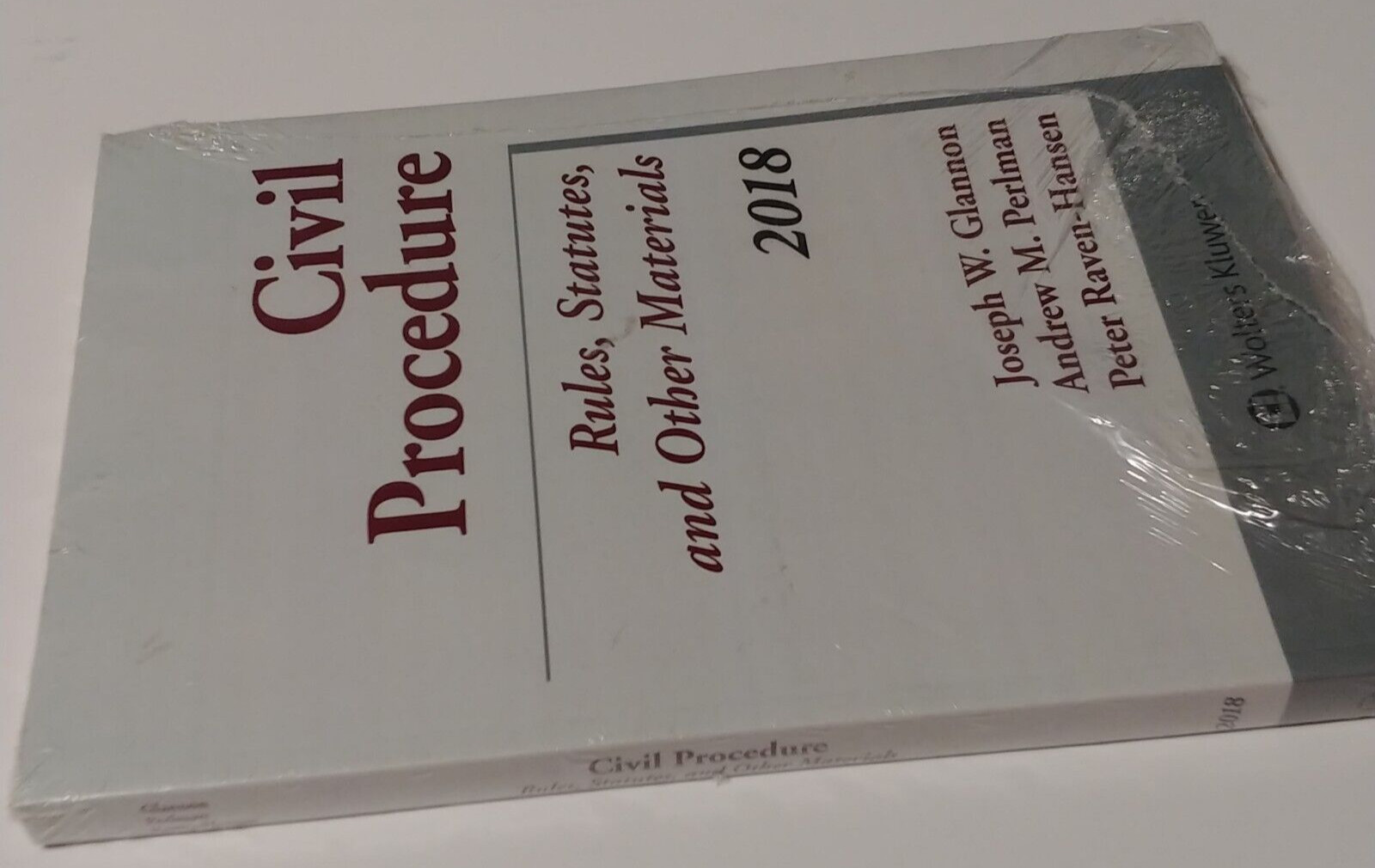 Civil Procedure Book 2018 Rules Statutes Other Wolters Kluwer Soft Cover NEW NIP