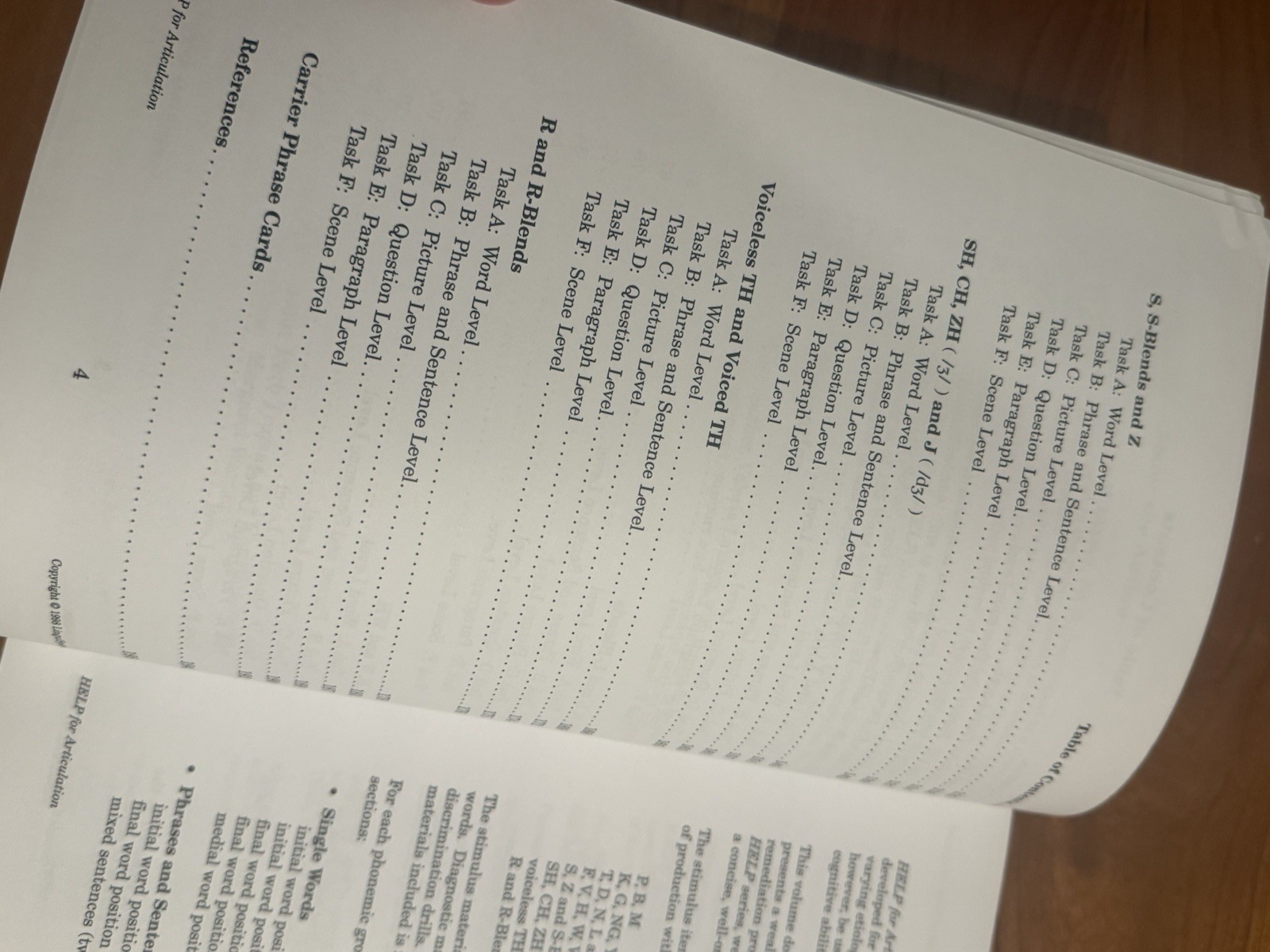 1998 Linguisystems HELP for ARTICULATION 1998 Vintage Exceptional condition