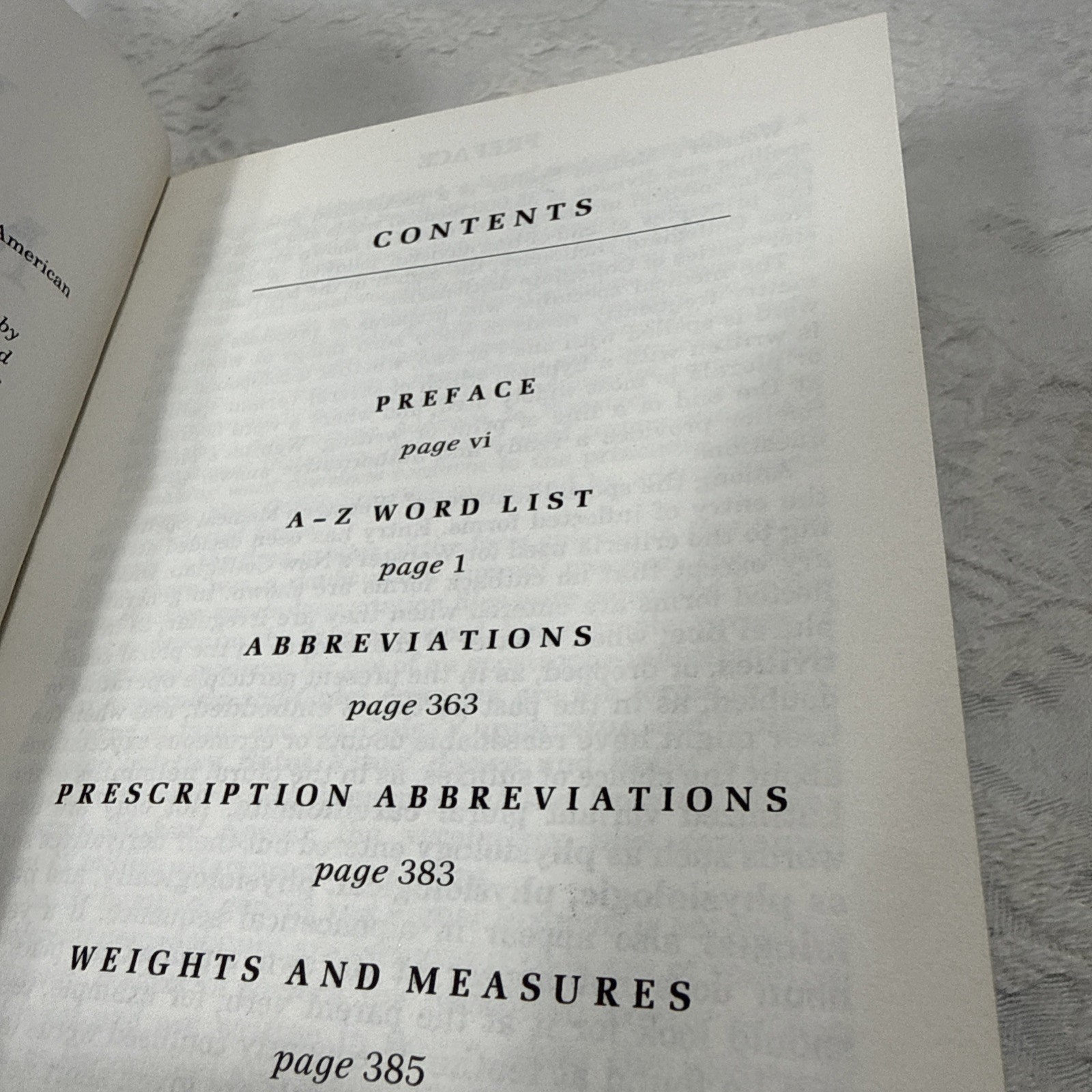 1975 Websters Medical Speller Small Size Hardcover Textbook By Merriam-Webster