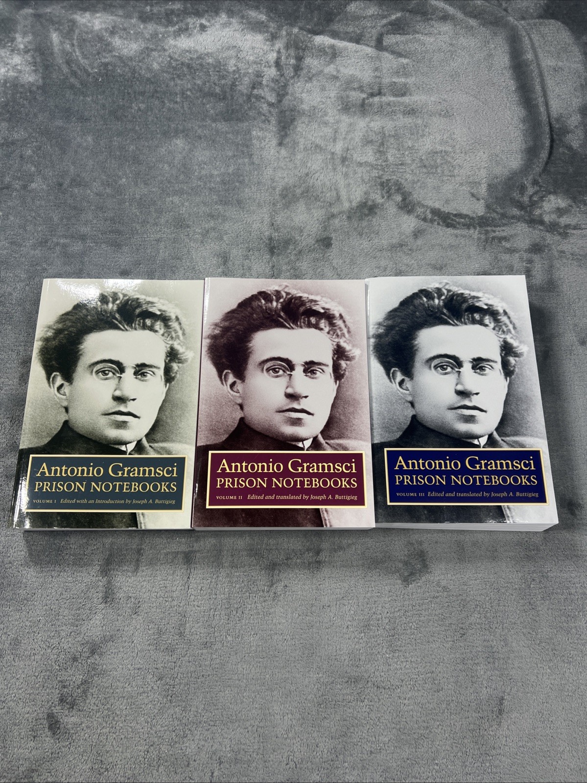 VTG Prison Notebooks Book Lot Of 3 Antonio Gramsci Colombia Paperback Like New