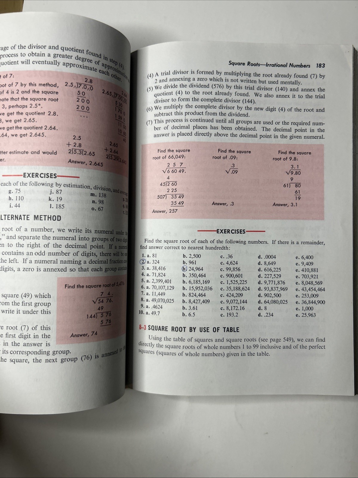 Fundamentals Of Mathematics Seventh Edition. (1980) Hardcover Edwin Stein