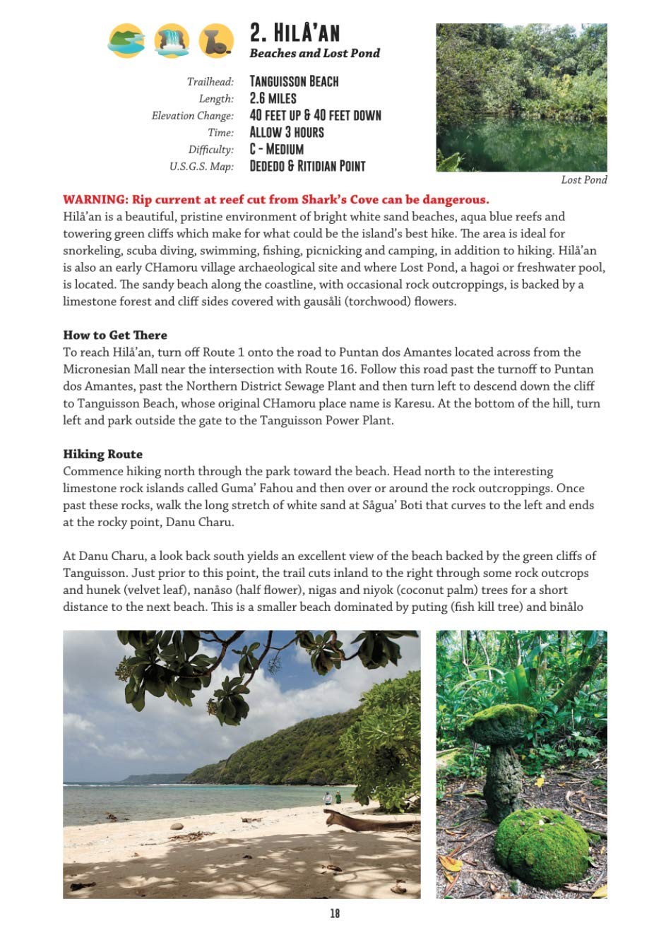 The Best Tracks on Guam A Guide to Hiking Trails, Fourth Edition
