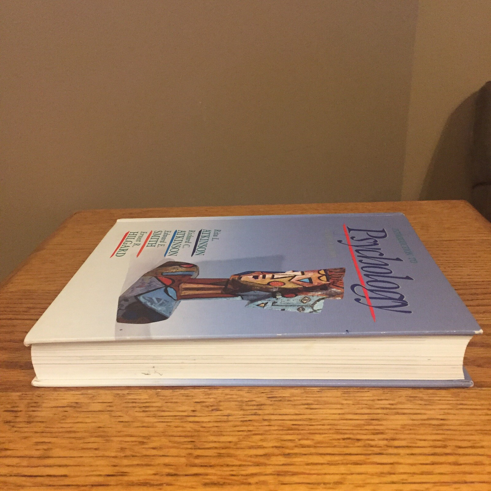 Introduction To Psychology 9th Edition Atkinson Smith Hilgard HBJ 0–15–543682-1