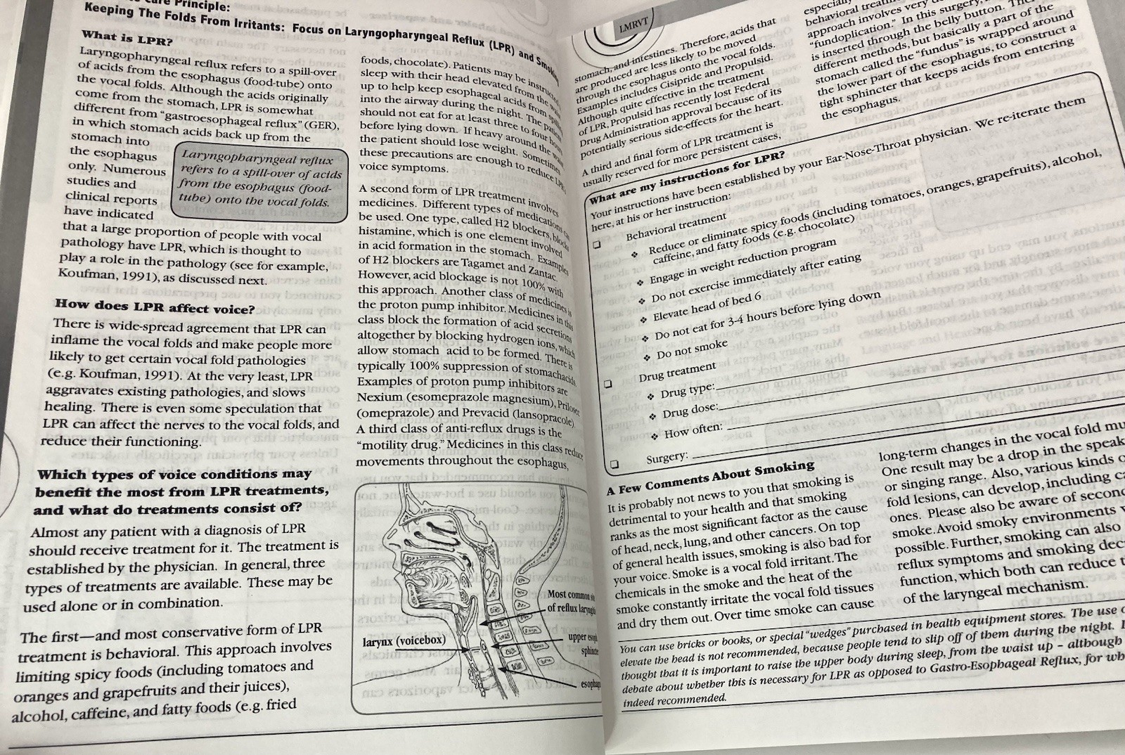 Lessac-Madsen Resonant Voice Therapy Patient Manual by Katherine Verdolini PB