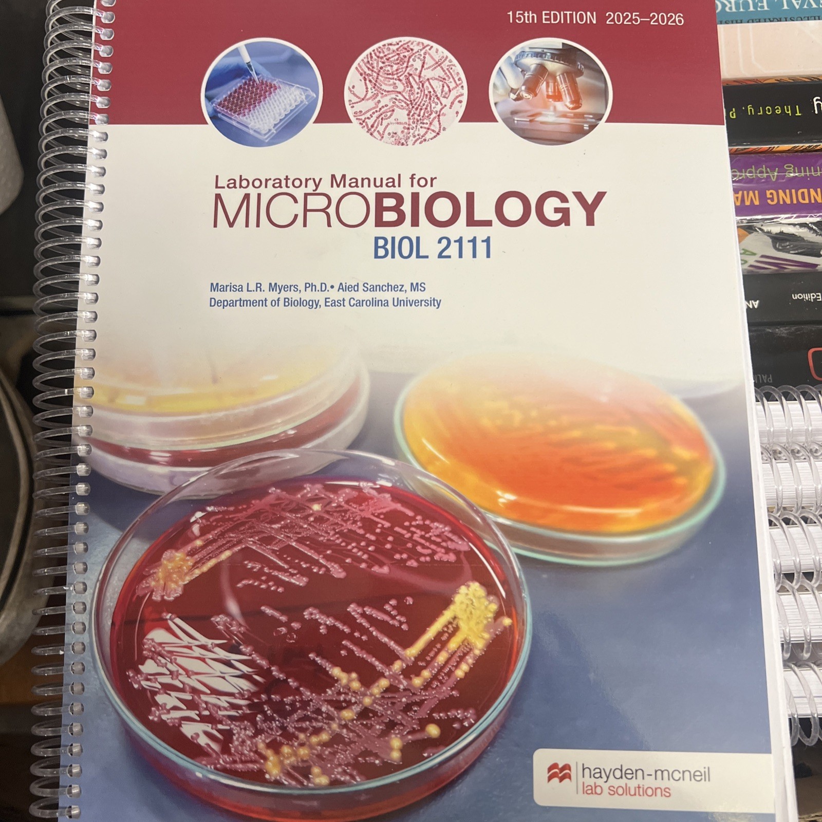 Hayden-mcneil Lab Solutions Microbiology 2111 15th Edition 2025-26