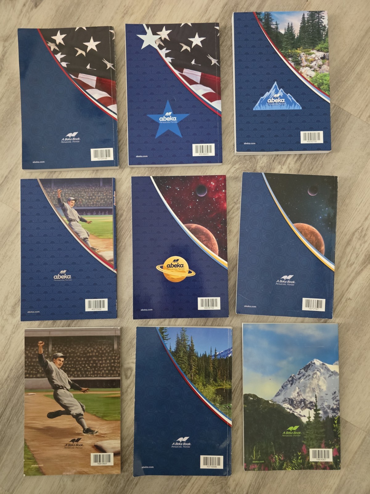 Abeka Reading Program Reader Books Lot of 9 A Beka Level 6