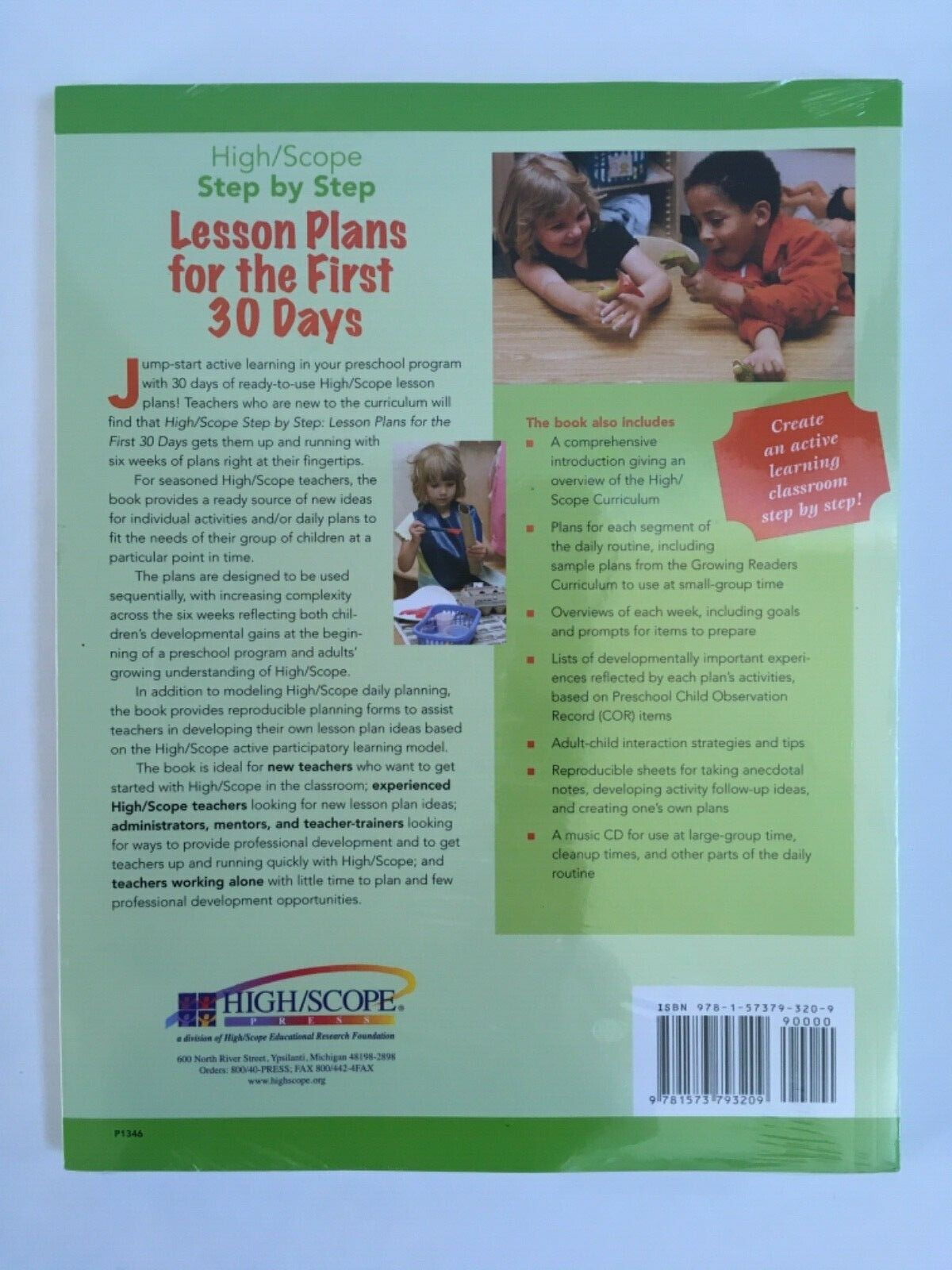 High/Scope Step by Step : Lesson Plans for the First 30 Days by Beth Marshall