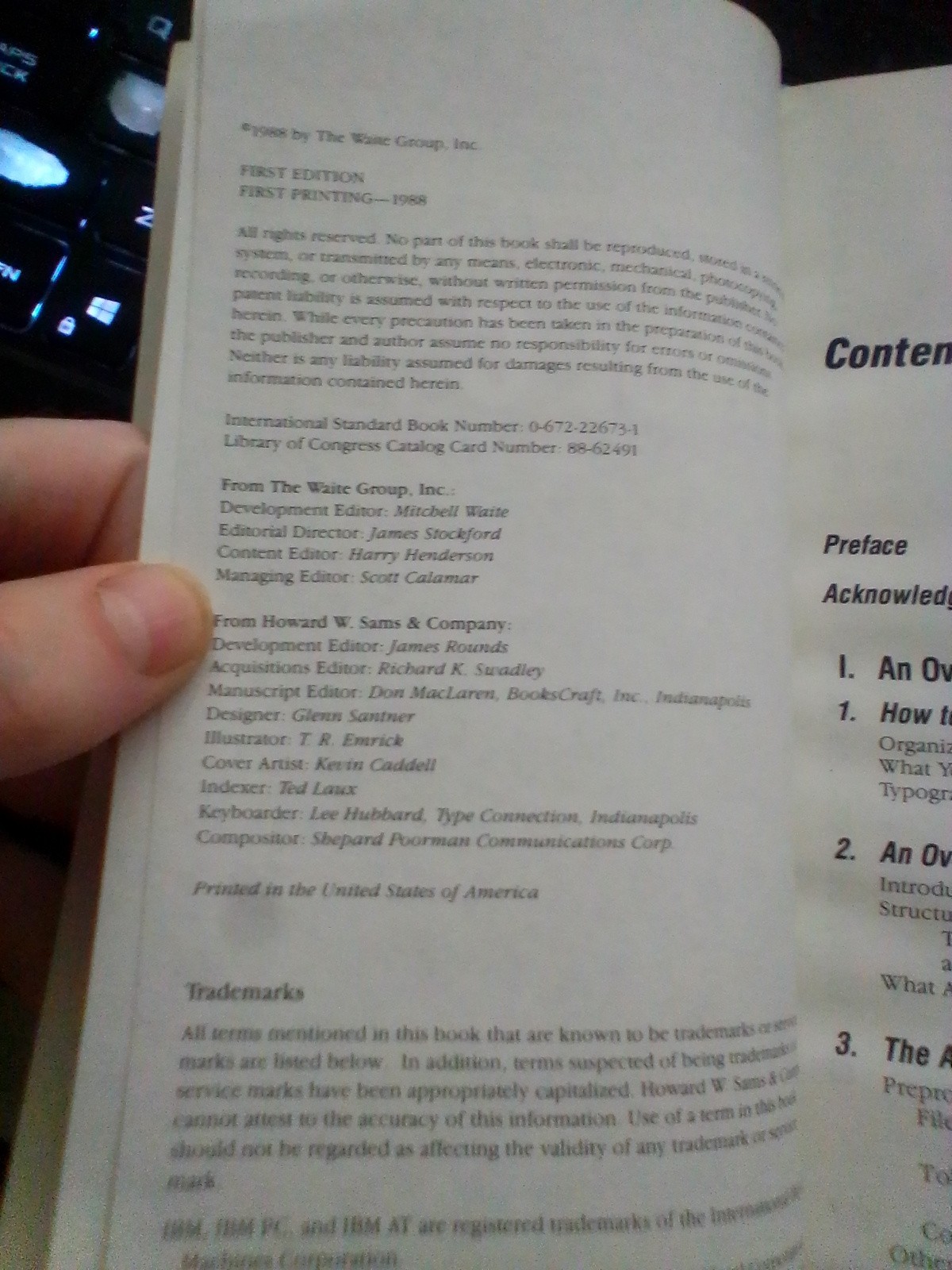Essential Guide to ANSI C by Nabajyoti Barkakati 1988 First Edition