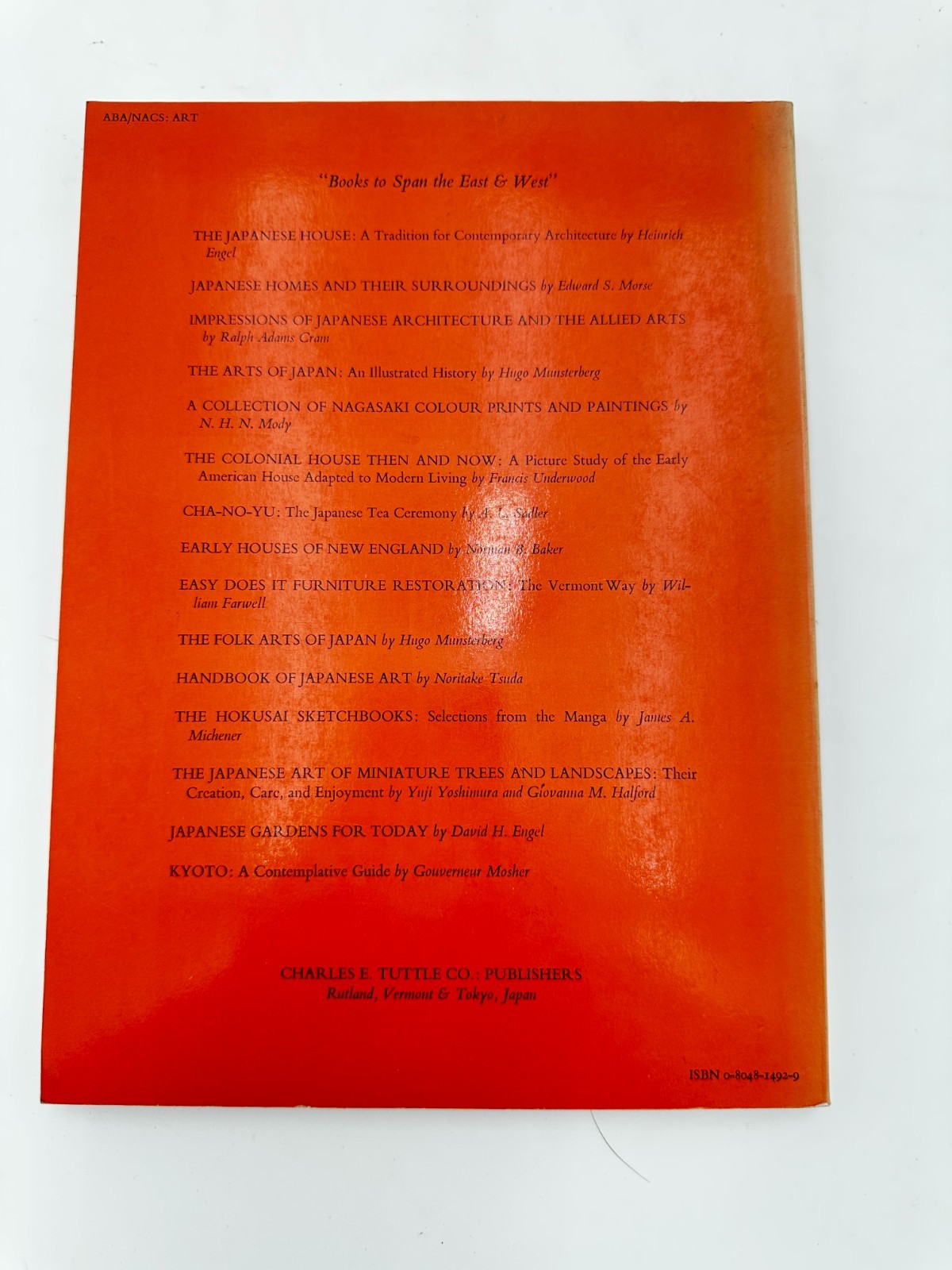 Measure and Construction of the Japanese House by Heino Engel First Edition 1985