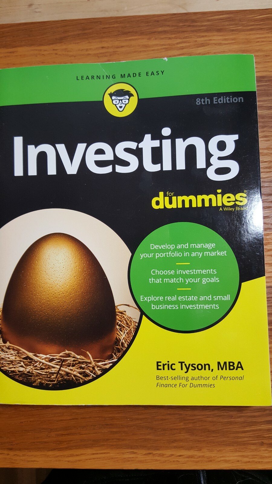 Investing for Dummies by Eric Tyson, MBA PB