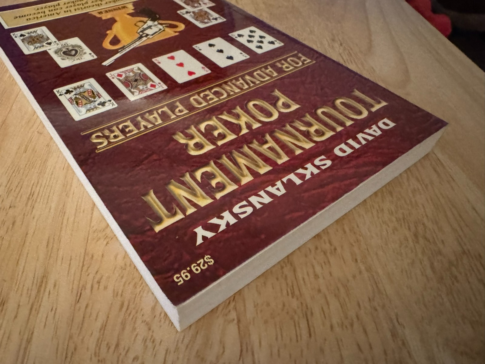 Tournament Poker for Advanced Players Book by David Sklansky