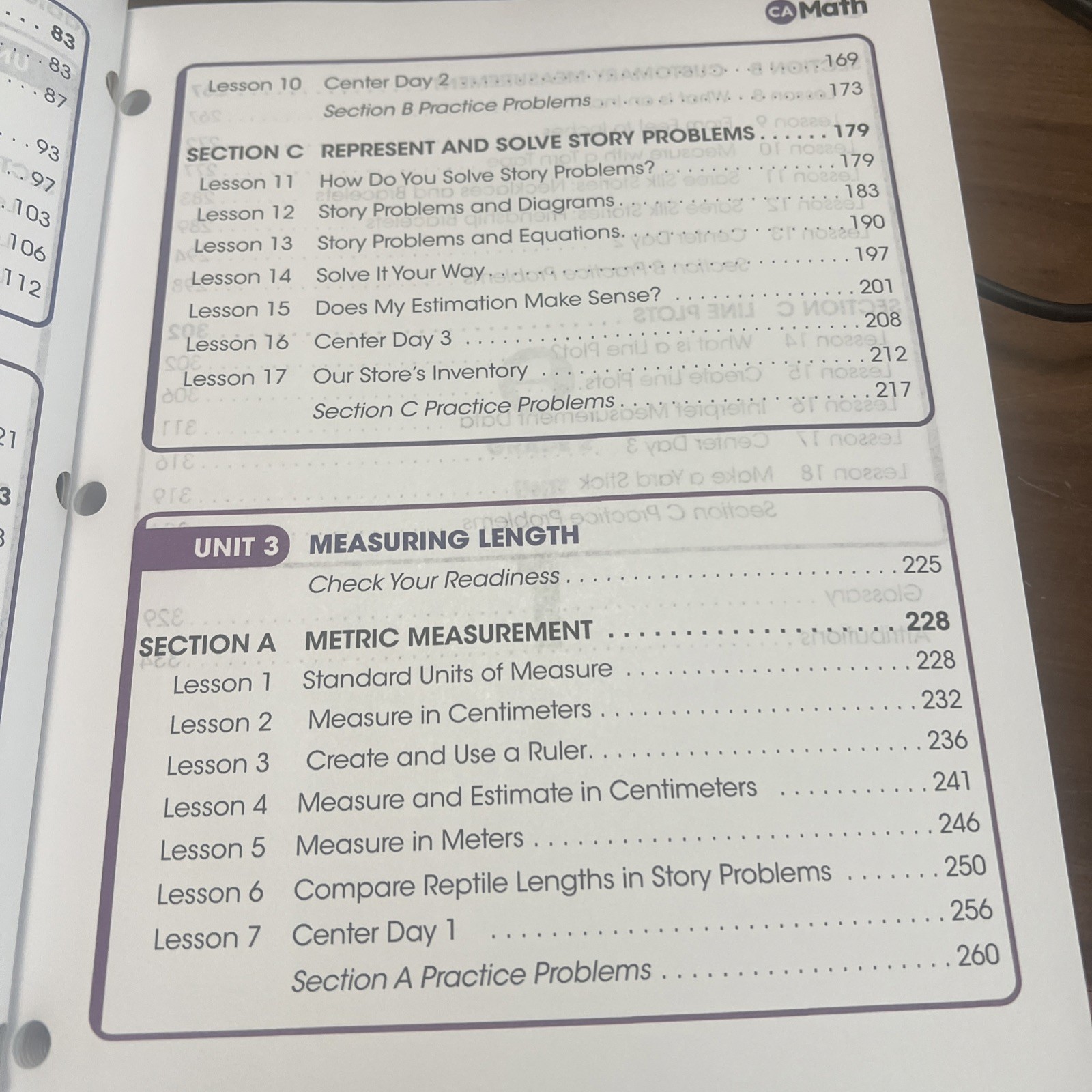 IM 360 , California Math Units 1-3 Student Workbook Grade 2 Book 1