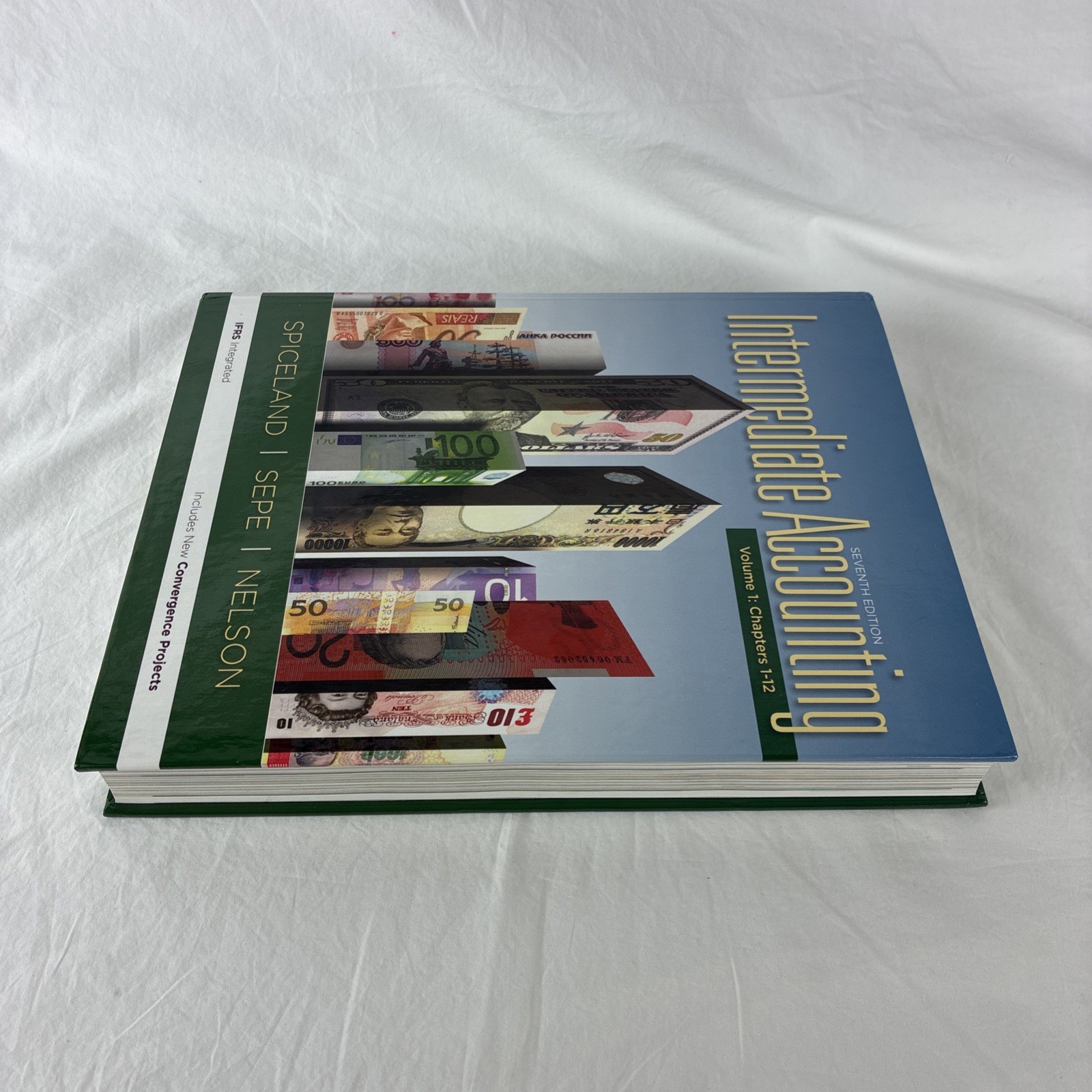 Spiceland Sepe Nelson Intermediate Accounting Vol 1 Ch 1-12 7th HC 2010 Like New