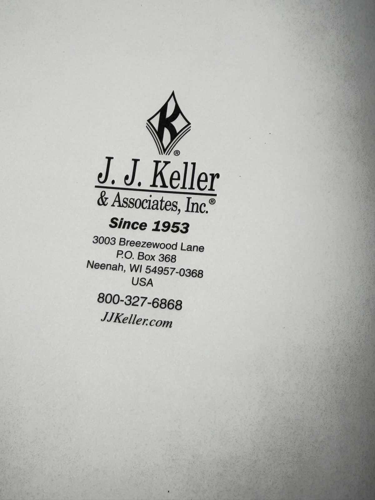 J.J. Keller Entry-Level Driver Training: Obtaining a CDL Student Manual Book