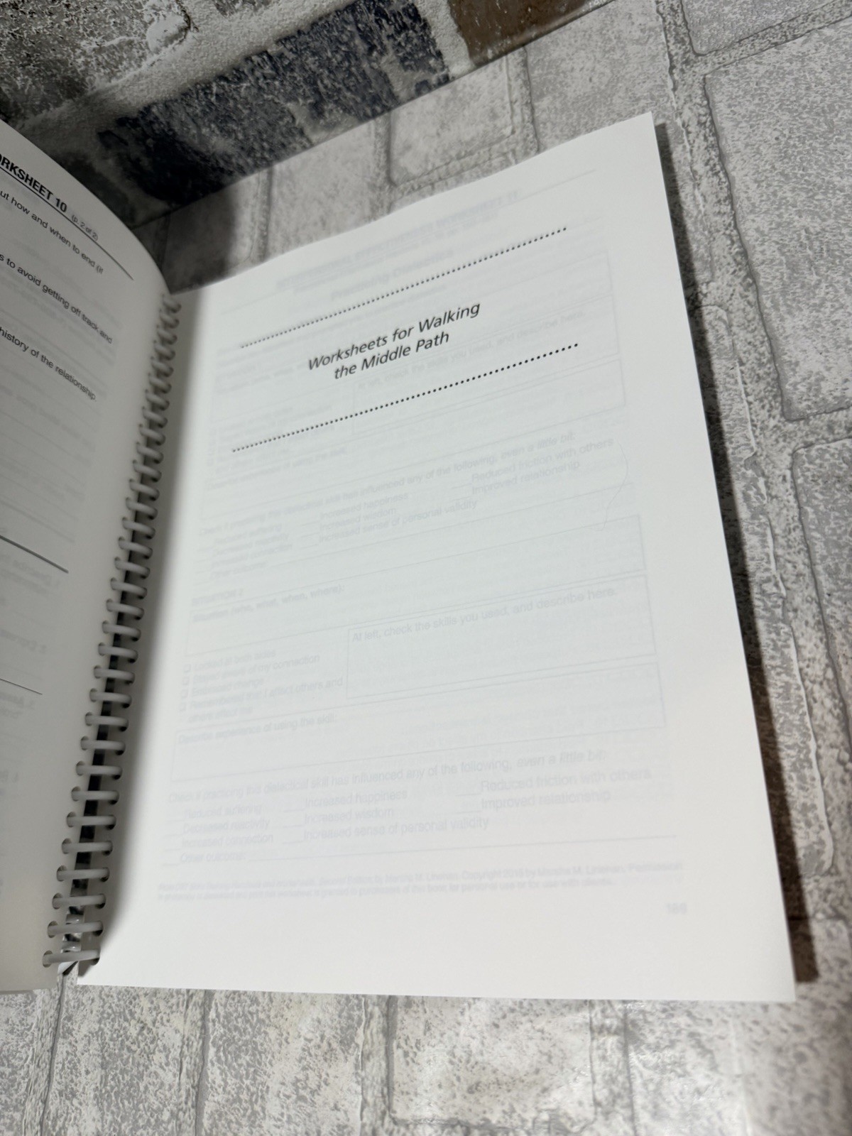 DBT Skills Training Handouts and Worksheets, Second Edition – GOOD