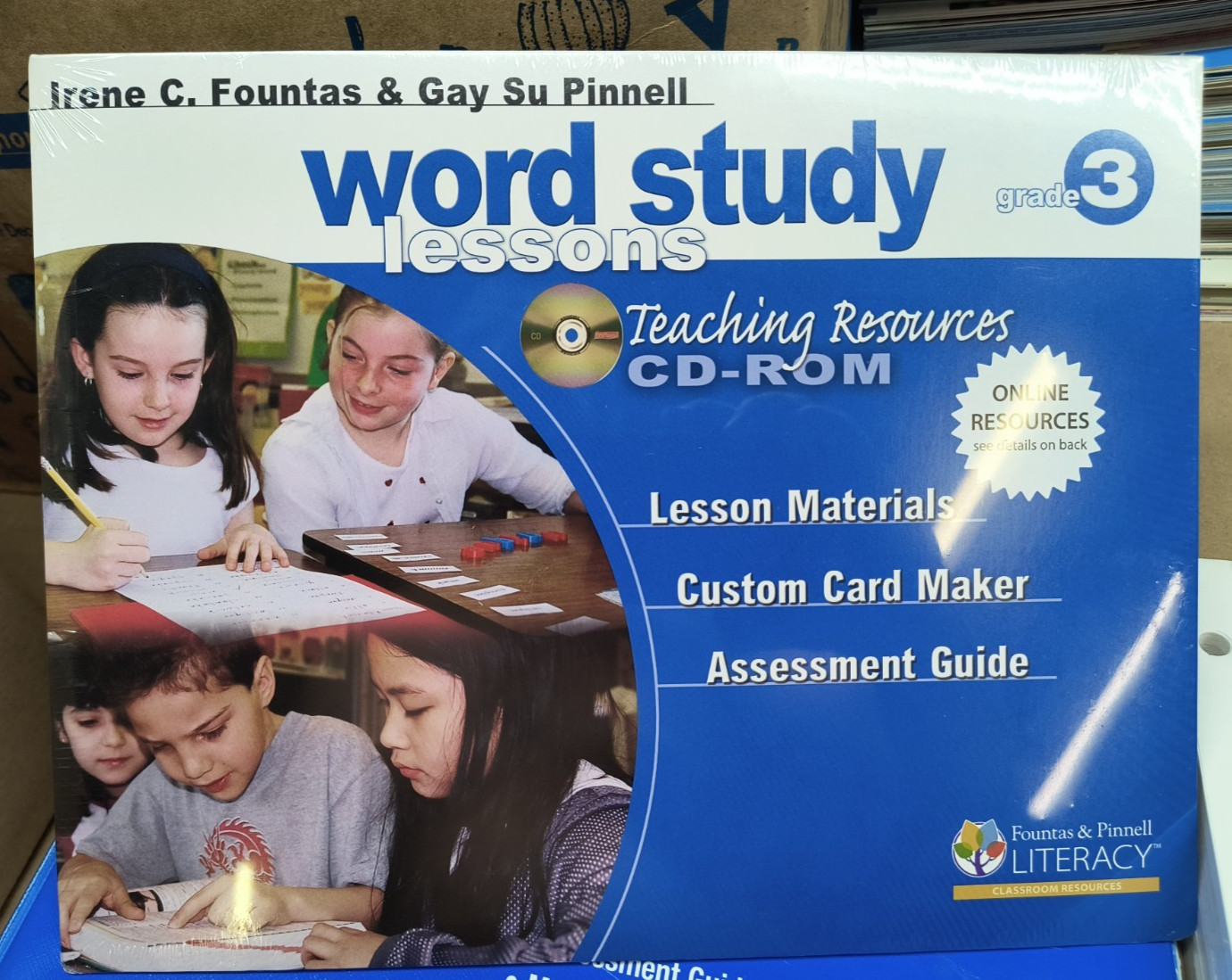 New Fountas & Pinnell Word Study Lessons Grade 3 Teachers Guides ELA