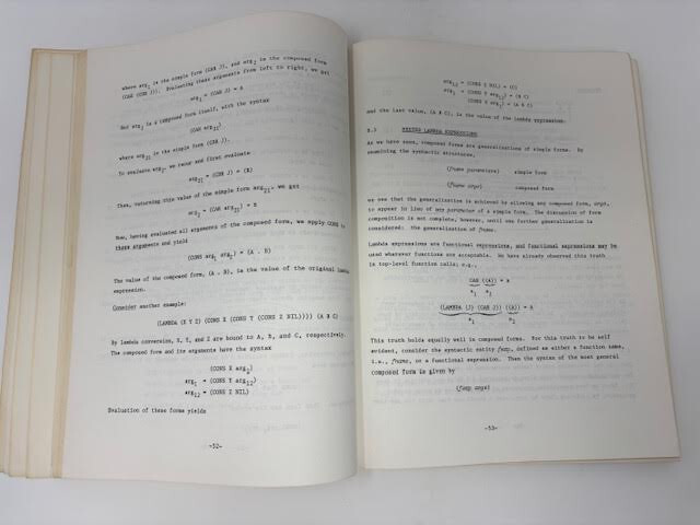 LISP 1.5 PRIMER BY CLARK WEISSMAN (1967, SC)-DICKENSON SR. IN COMPUTER & INFO SC