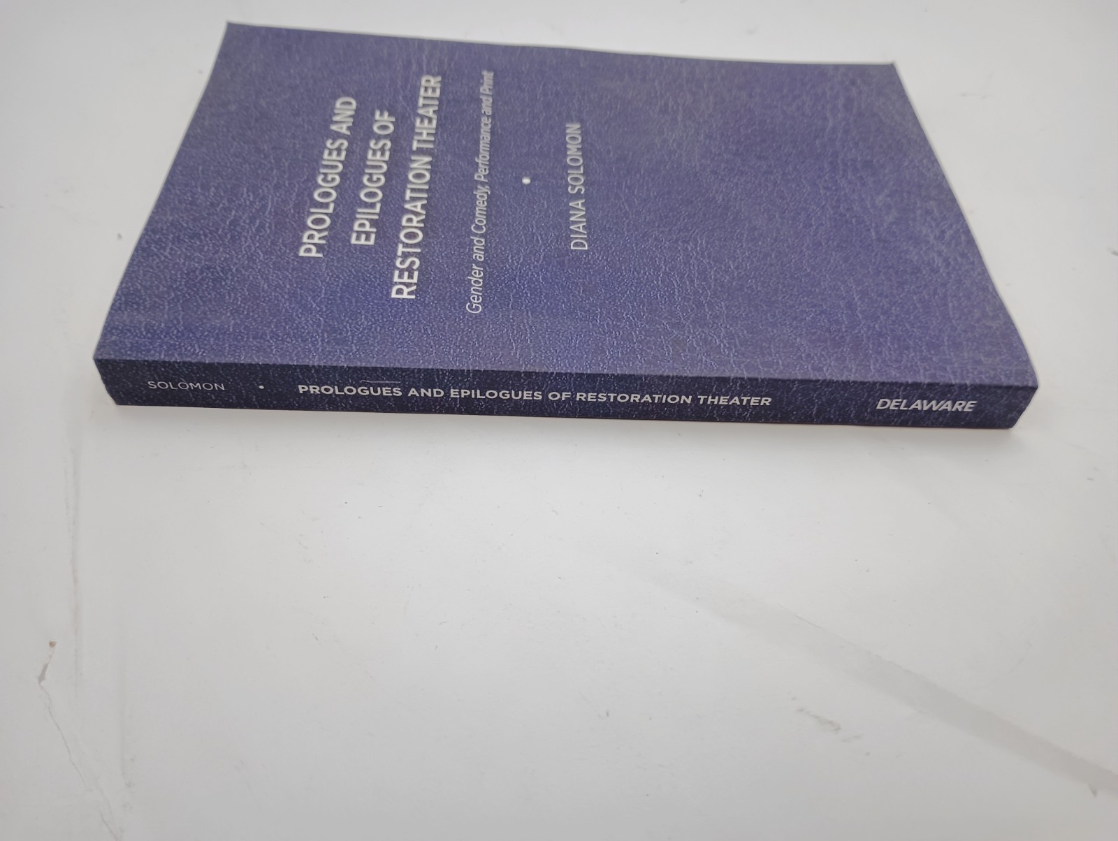NEW PROLOGUES & EPILOGUES OF RESTORATION THEATER GENDER COMEDY PERFORMANCE PRINT