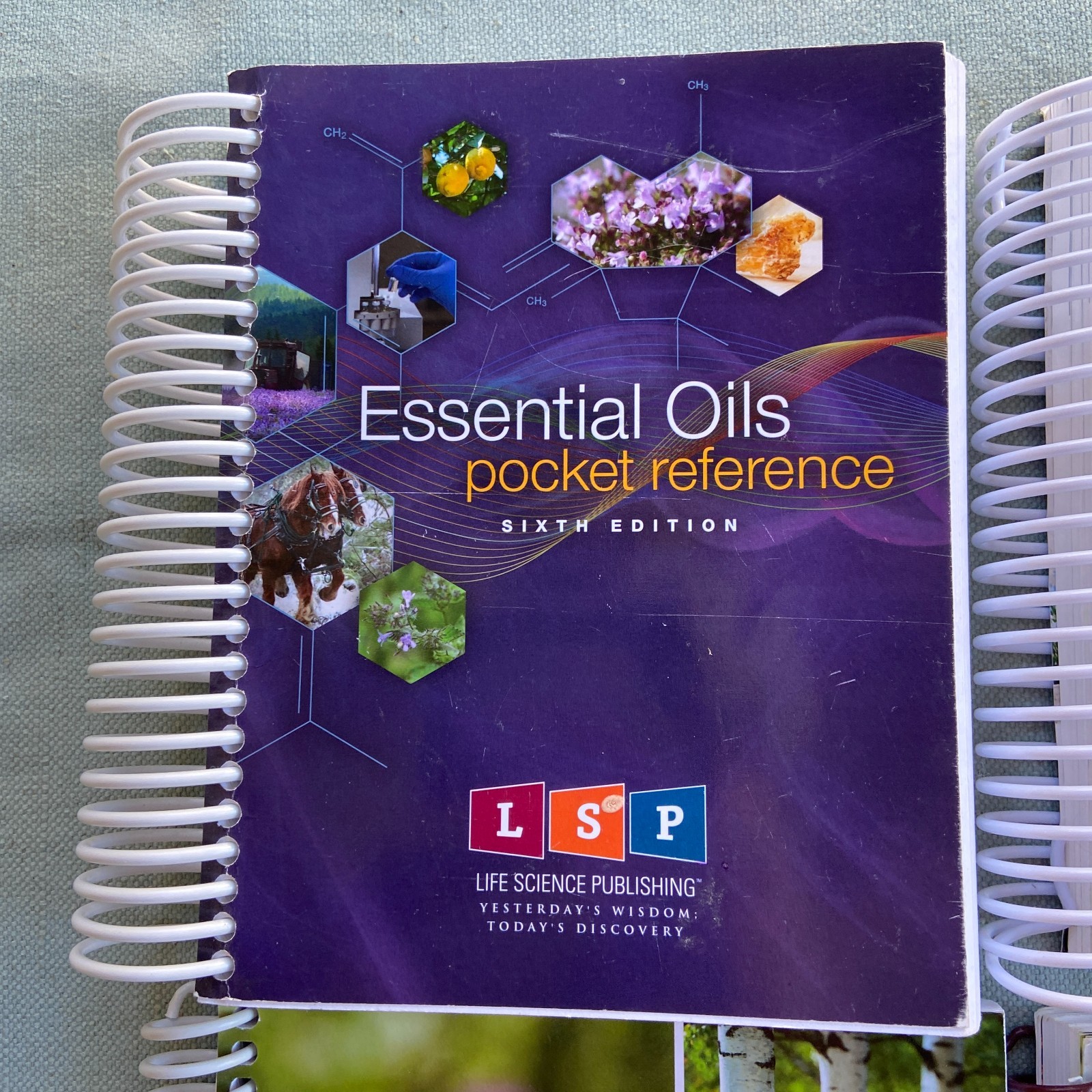 Essential Oils Book Lot Life Science Pocket Reference User Guide Modern Emotions