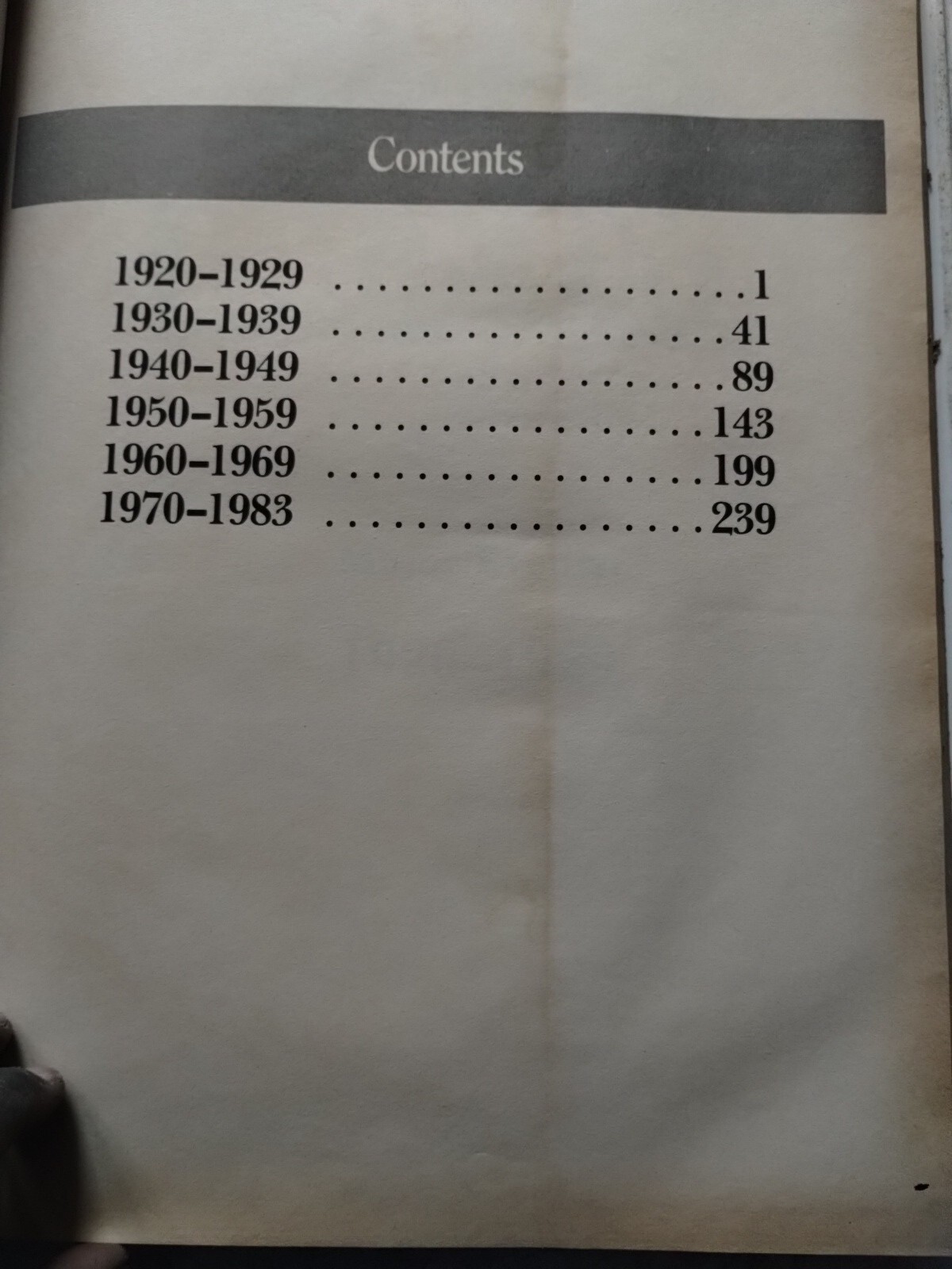THE NEW YORK TIMES PAGE ONE Major Events 1920-1983 292 pages Hard Back 15.5X11.5