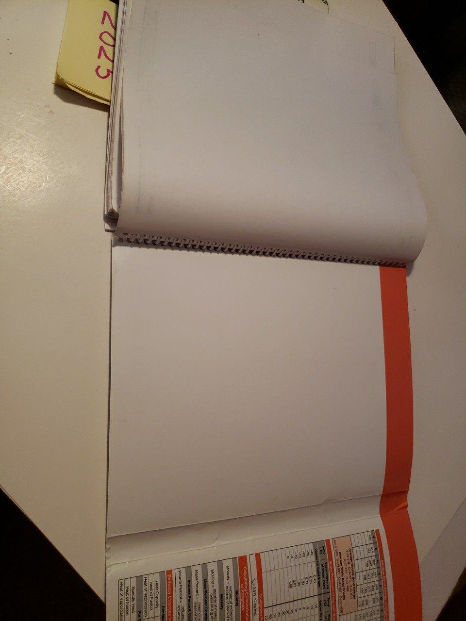 Student Lab Notebook: Chemistry by Hayden-McNeil – 100 Duplicate Sets UNMARKED