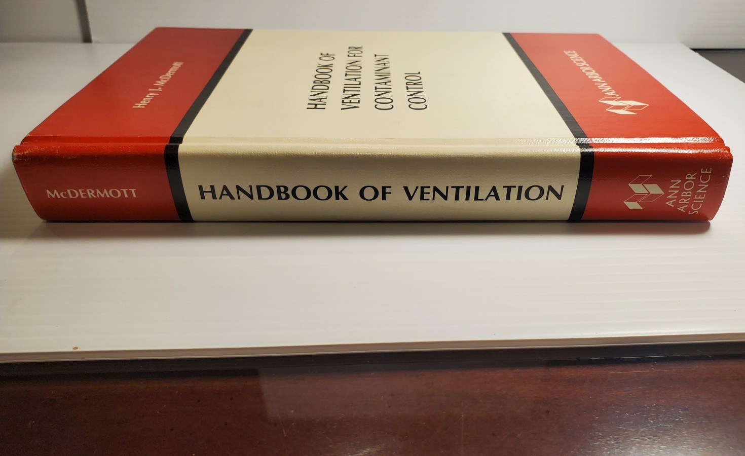 Handbook of Ventilation for Contaminant Control McDermott Hardcover Book 1981