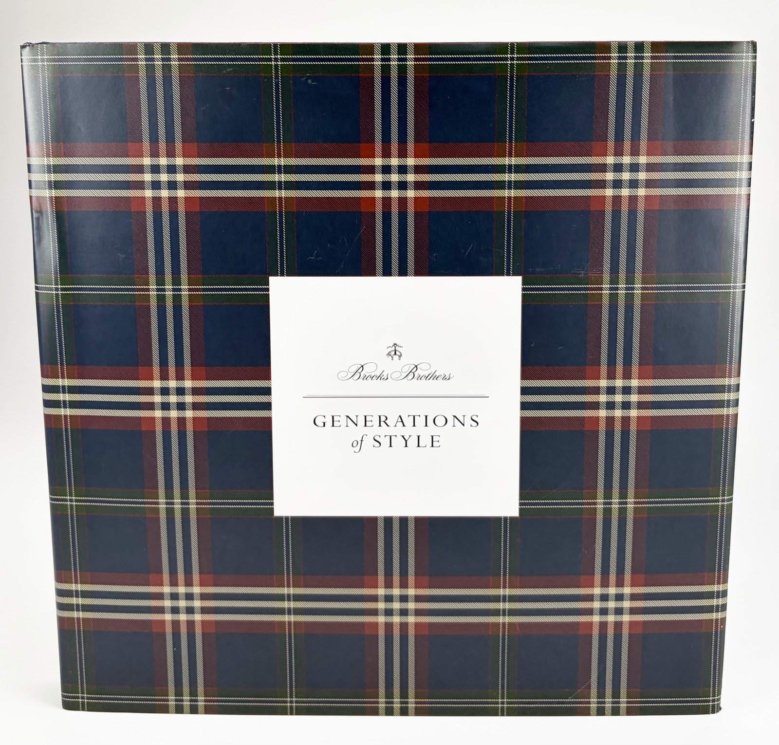 Brooks Brothers Generations of Style Plaid Cover John Cooke Second Edition 2018