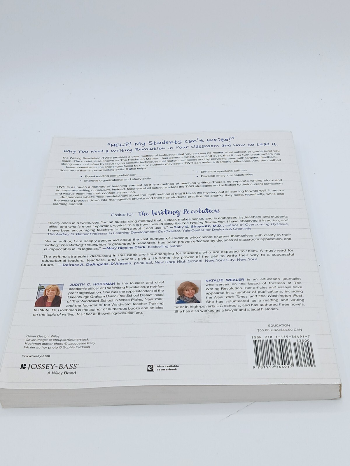 The Writing Revolution: A Guide To Advancing Thinking Through Writing In V Good.
