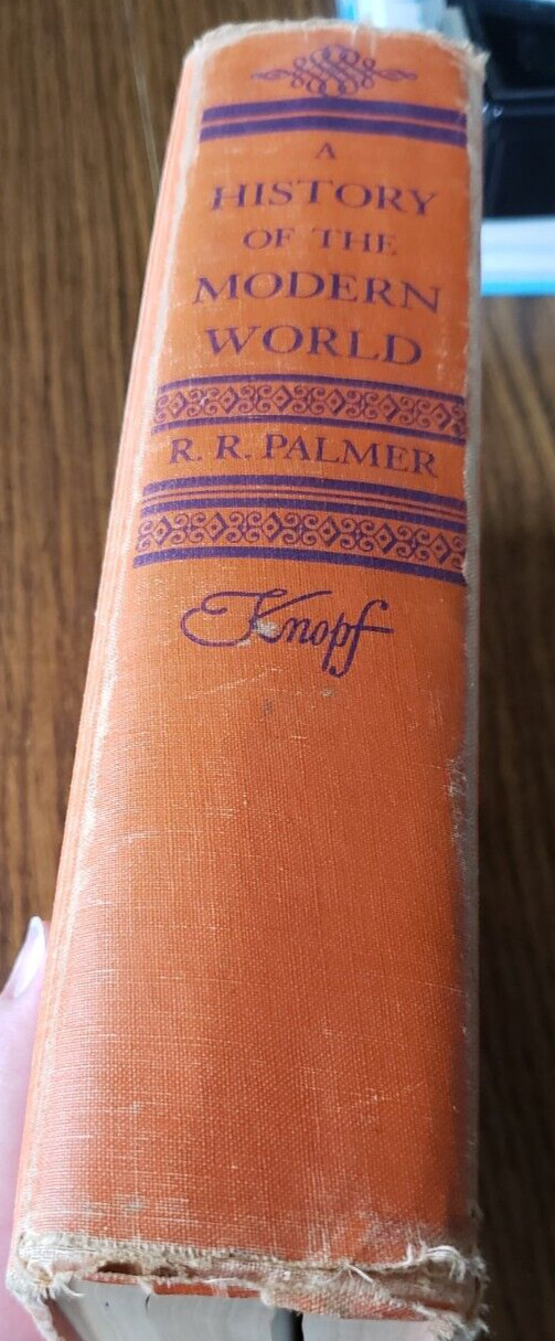 A History of the Modern World Third edition R.R. Palmer Hardback