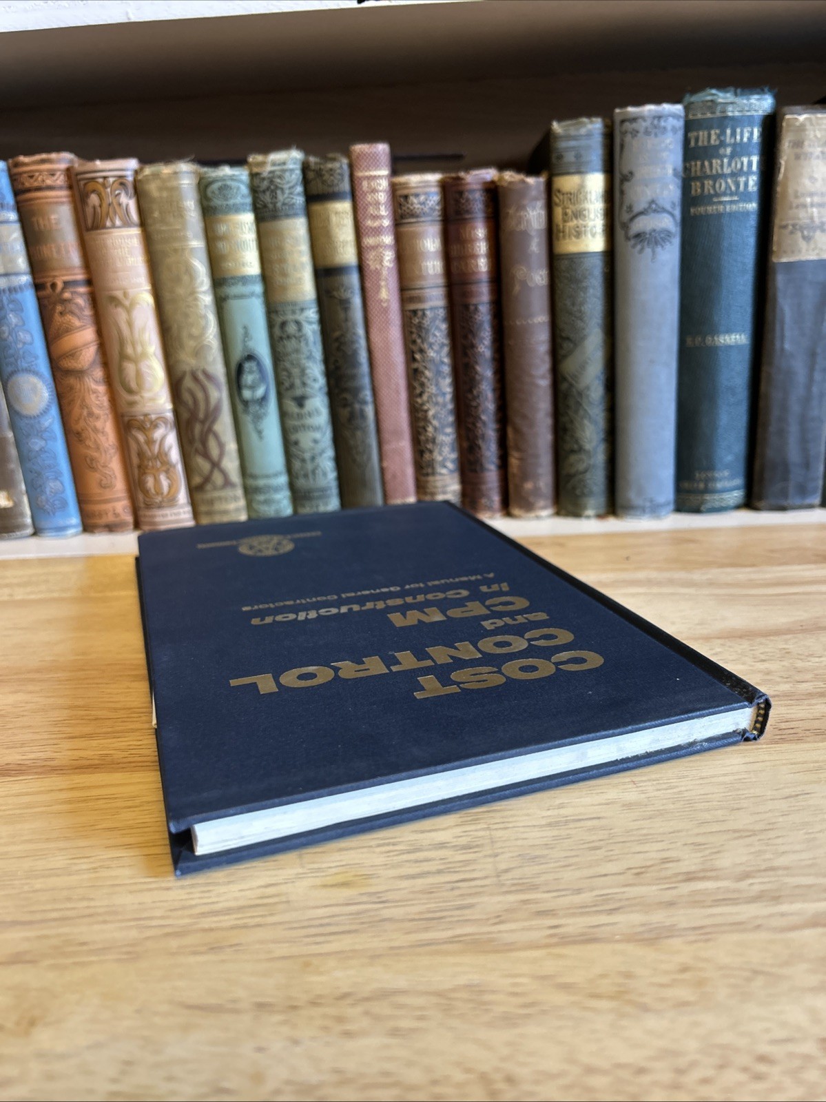Cost Control And CPM in Construction A Manual for General Contractors HC 1968