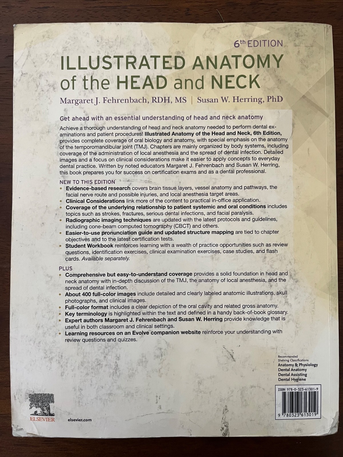 Illustrated Anatomy of the Head and Neck by Margaret J. Fehrenbach and Susan W.