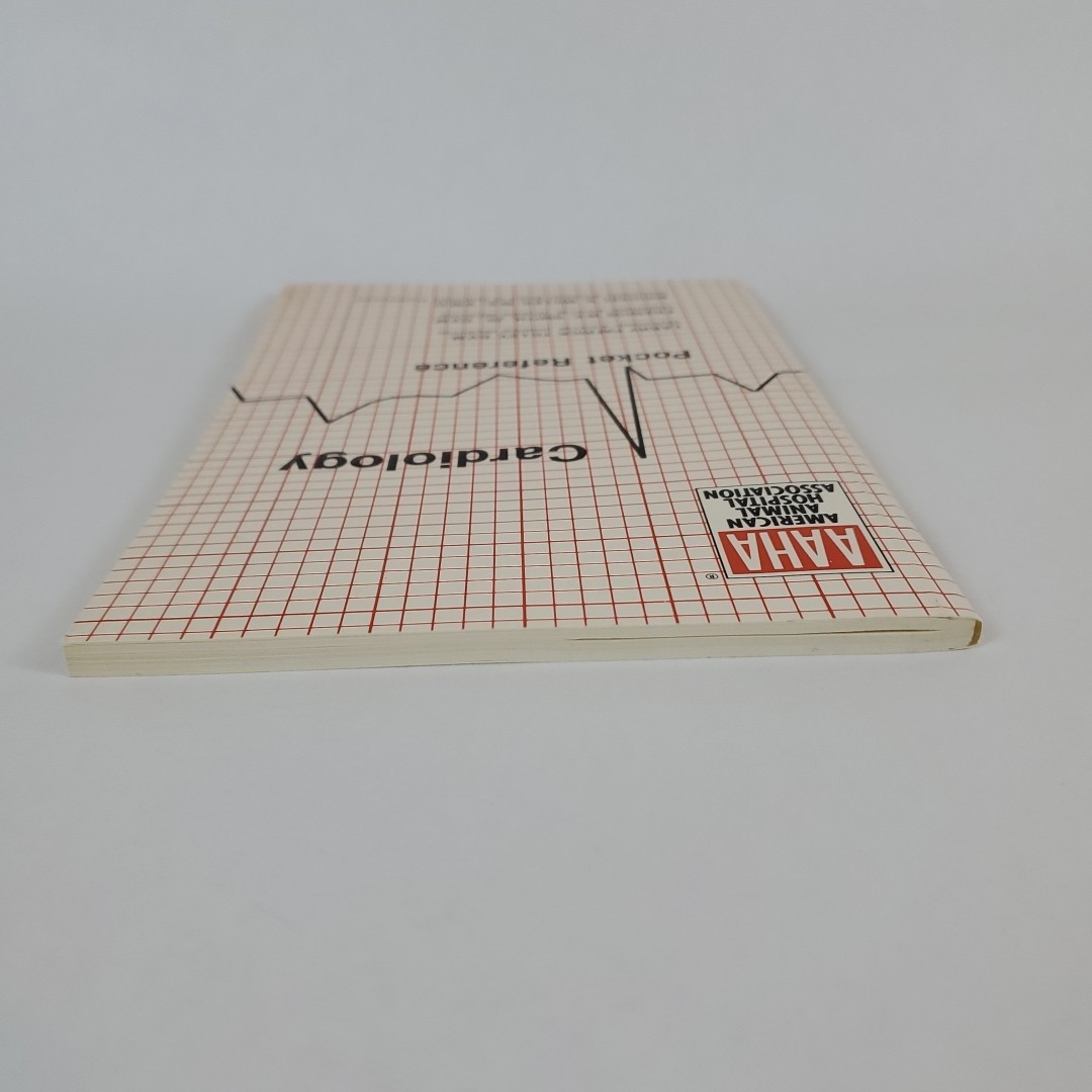 Cardiology Pocket Reference American Animal Hospital Association Book VTG 1990