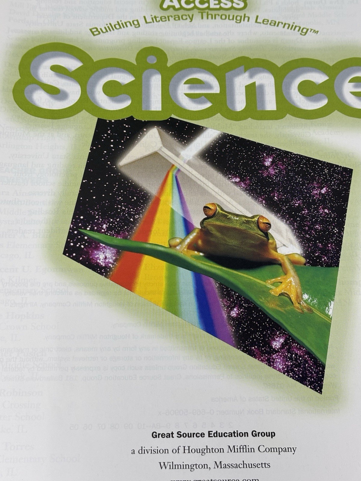Access Science Teacher’s Edition Homeschool Education Spiral