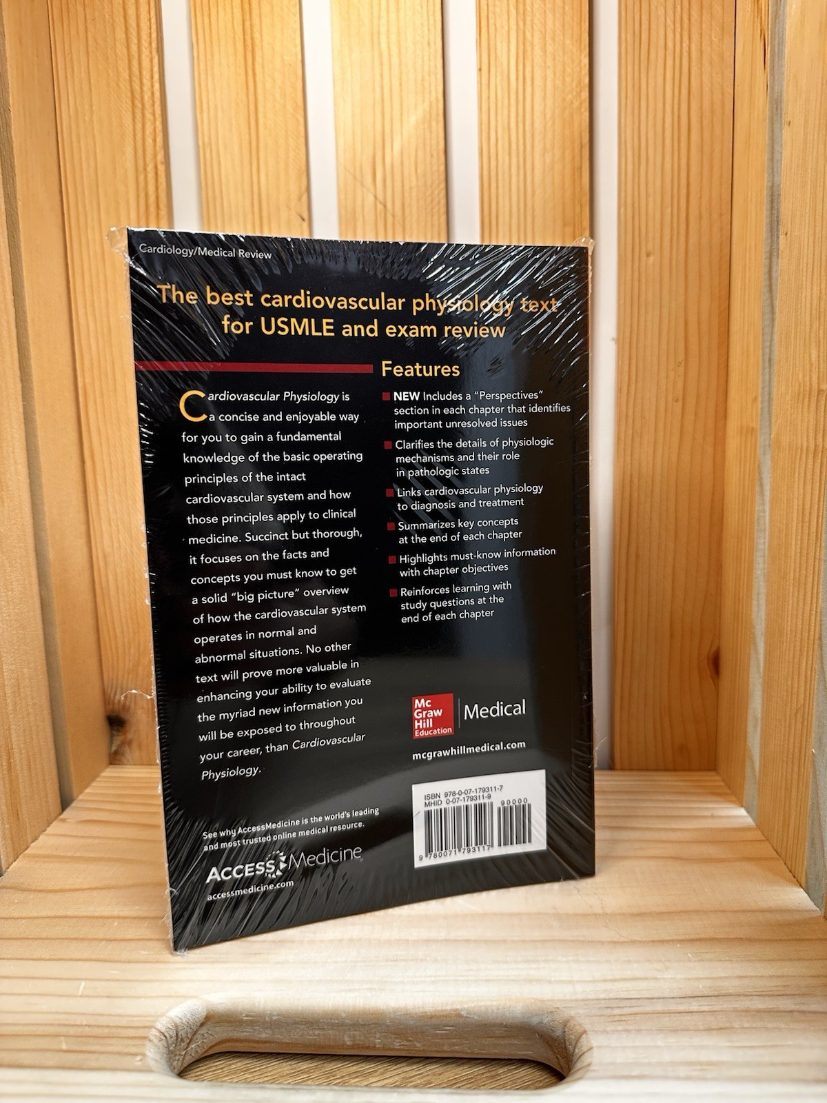 Cardiovascular Physiology 8/e by Lois Jane Heller and David E. Mohrman- SEALED
