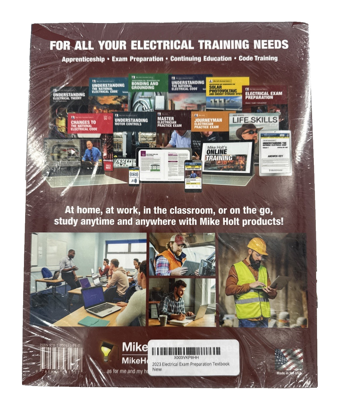 Mike Holt’s Illustrated Guide to Electrical Exam Preparation, Based on the 2023