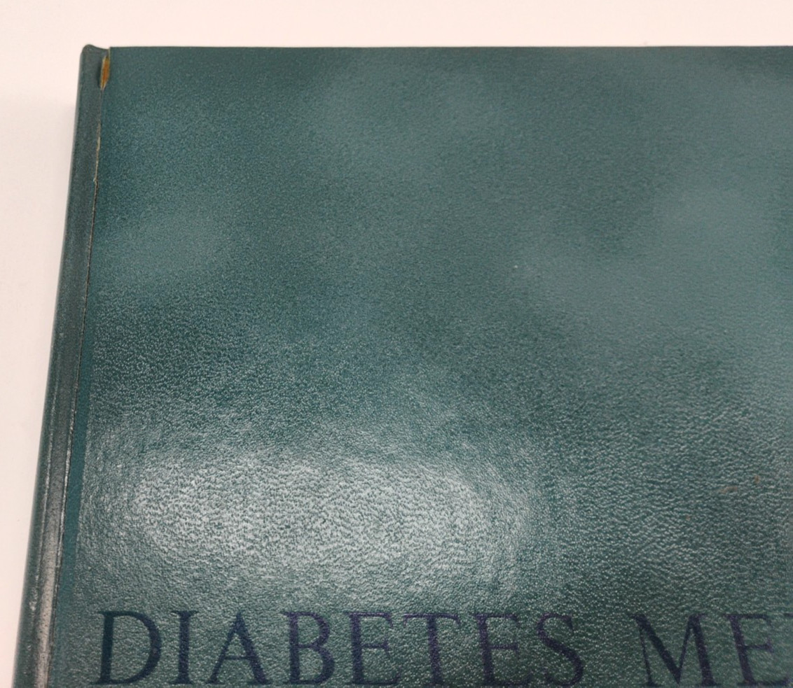 Vintage Diabetes Mellitus 7th Edition 1973 Hardcover Lily Research Labs Medical