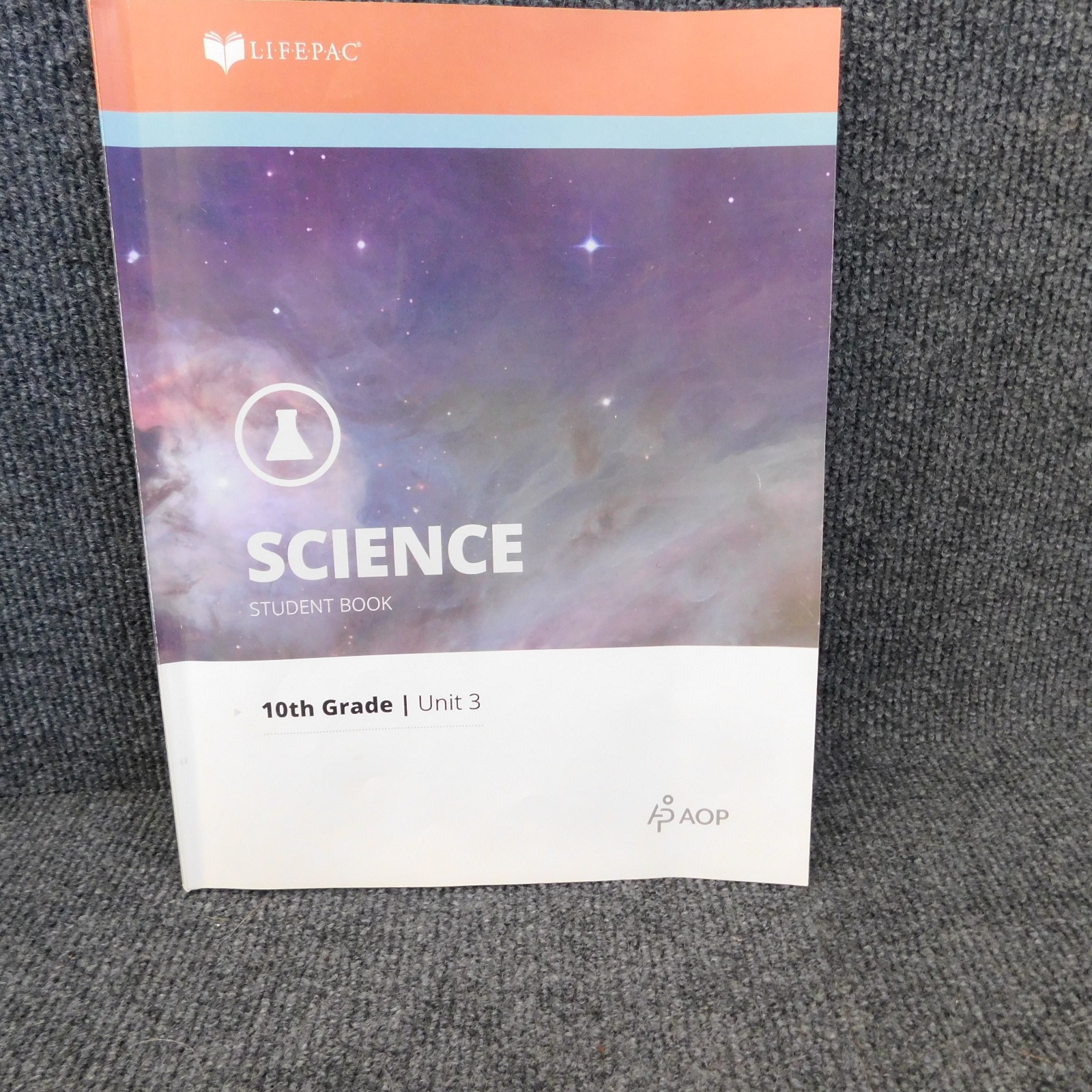 LifePac Grade 10 SCIENCE Teacher Guide, Student 1 – 10 Homeschool (some used)