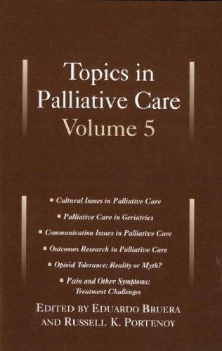 Topics Palliative Care Vol – 9780195132205, Eduardo Editor Bruer, hardcover, new